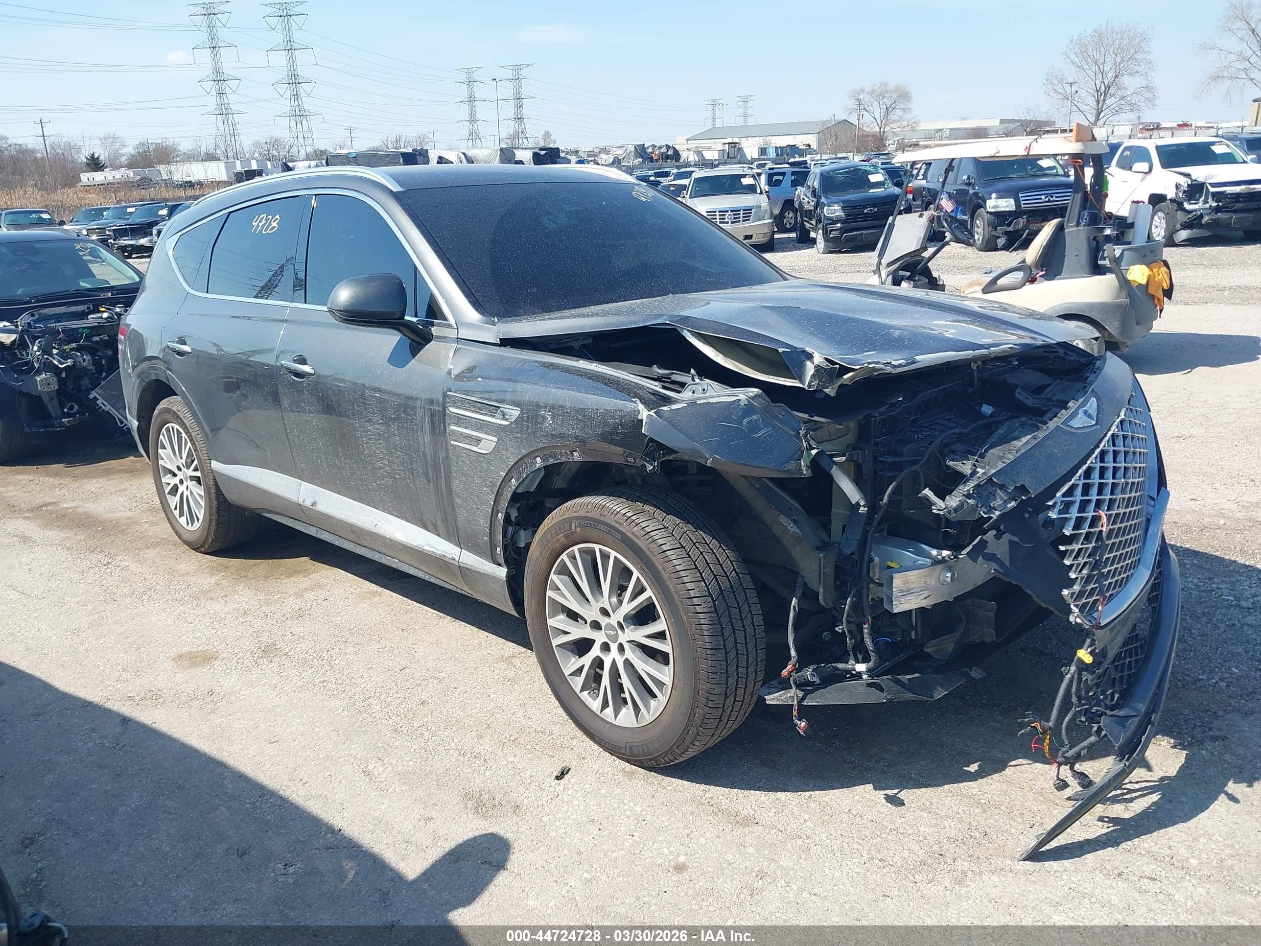 2024 Genesis GV80, VIN KMUHBDSB3RU179429 — Front end