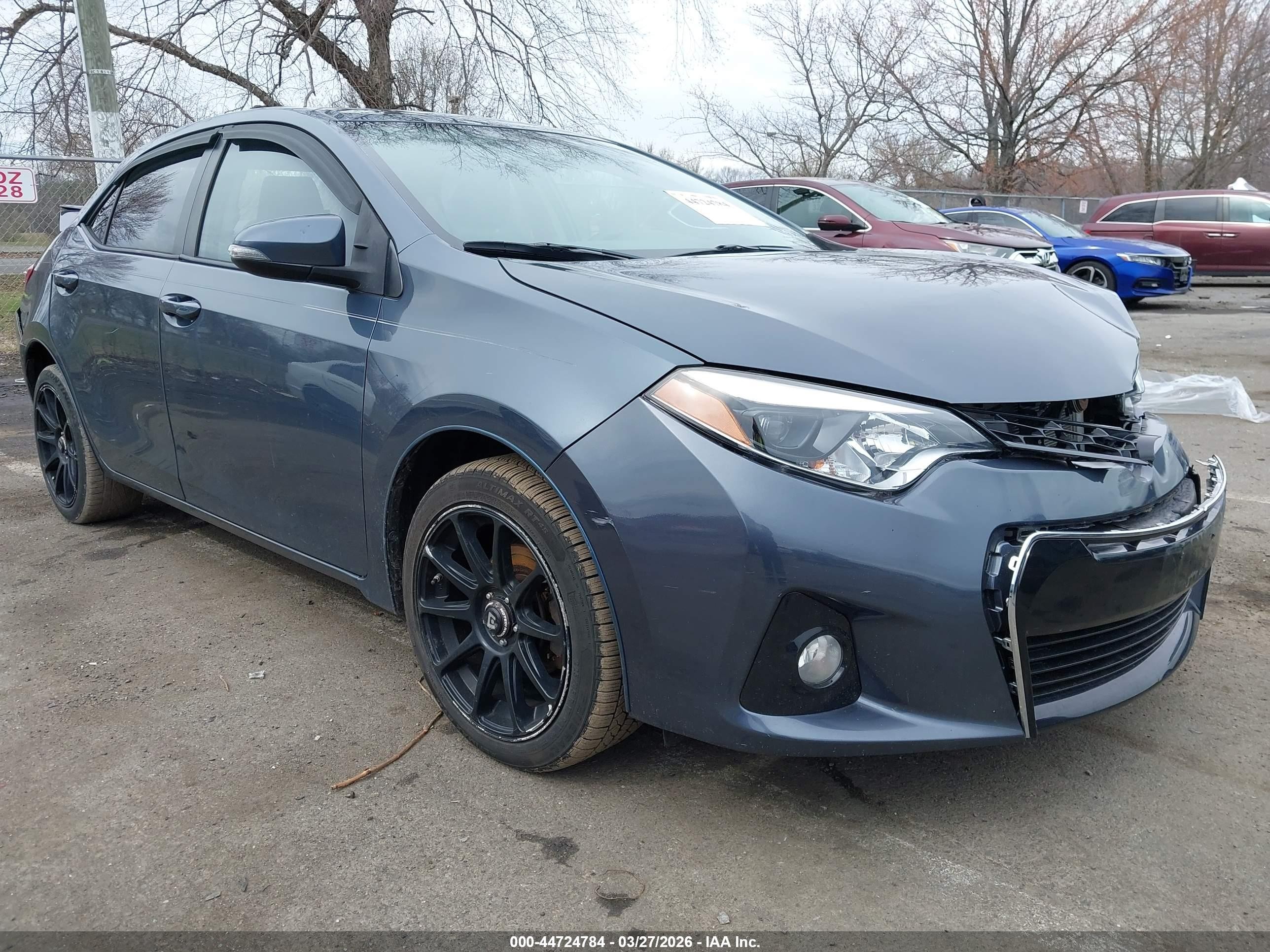 2016 Toyota Corolla LE, VIN 2T1BURHE9GC498717 — All over