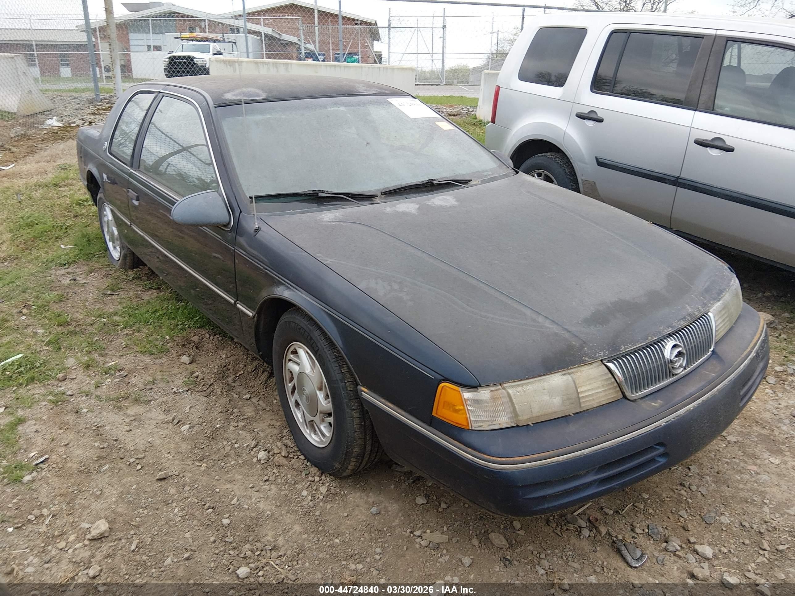1991 Mercury Cougar, VIN 1MEPM6048MH602983 — Normal wear