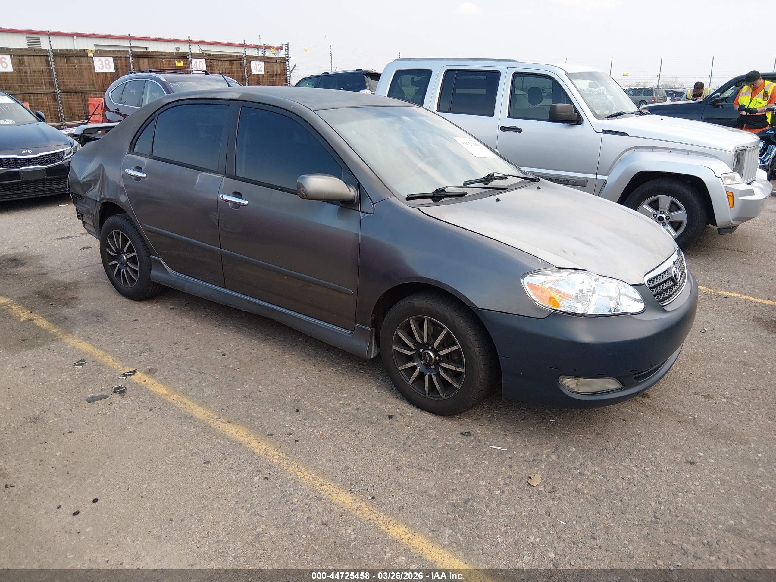 2006 Toyota Corolla LE, VIN 1NXBR32E46Z604348 — Rear end