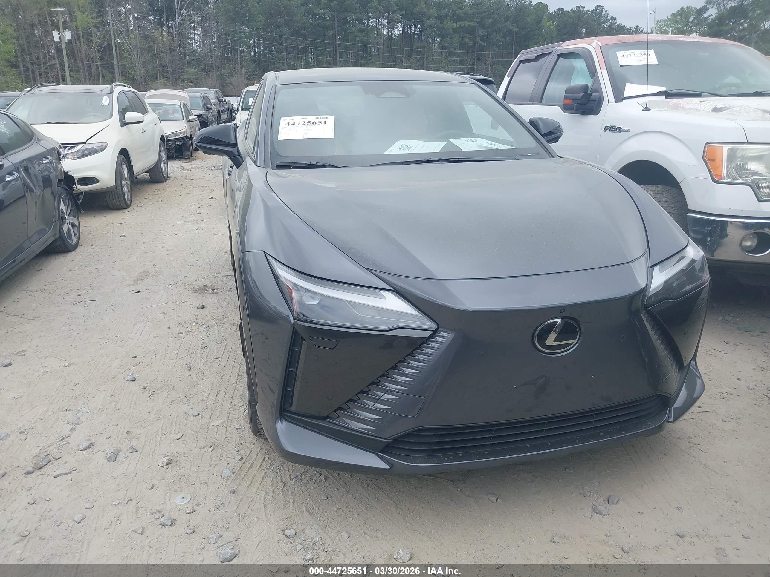 2023 Lexus RZ 450e Premium, VIN JTJAAAAB6PA008225 — Rear end