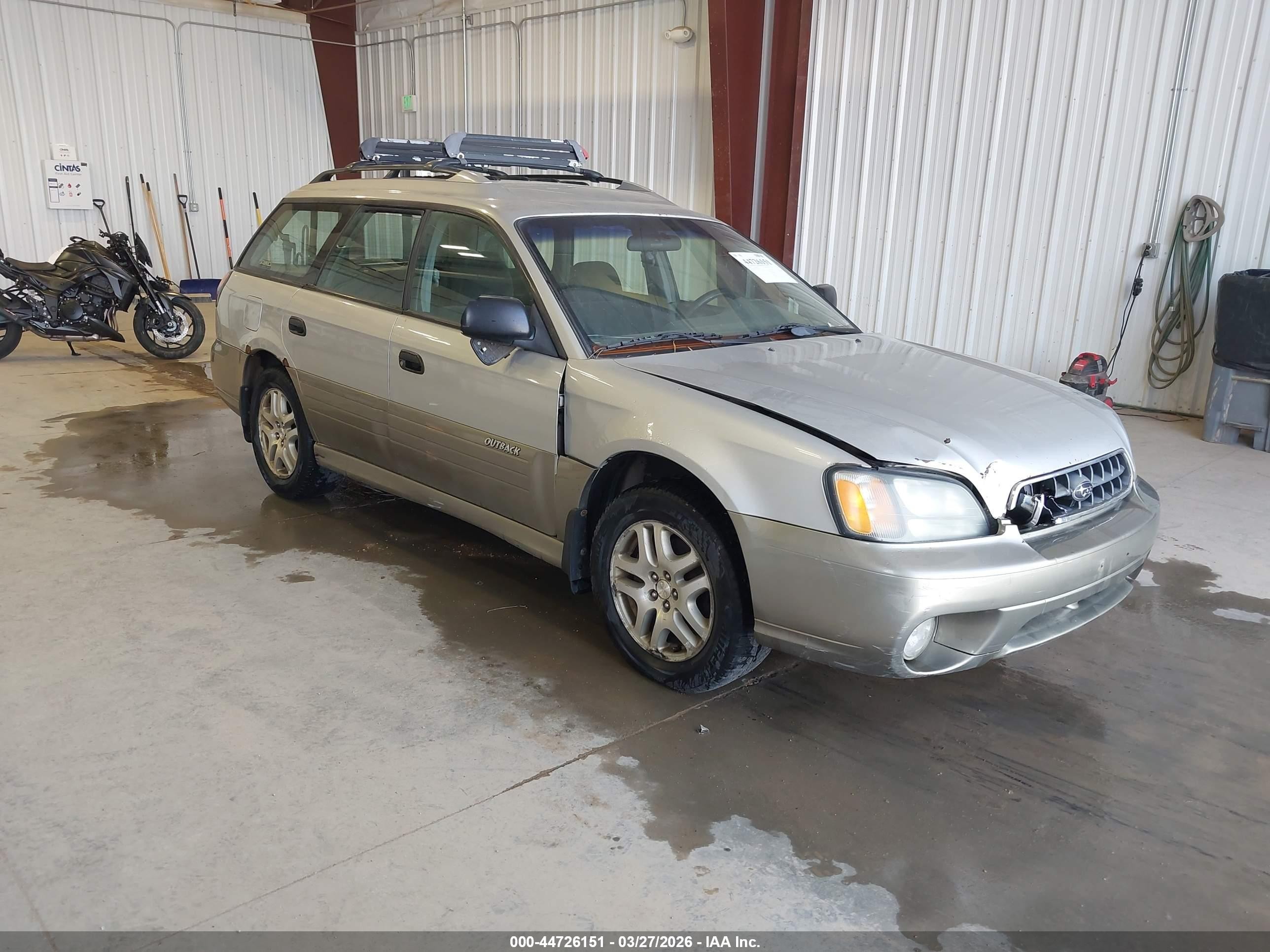 2004 Subaru Legacy Outback, VIN 4S3BH675946605093 — Перед