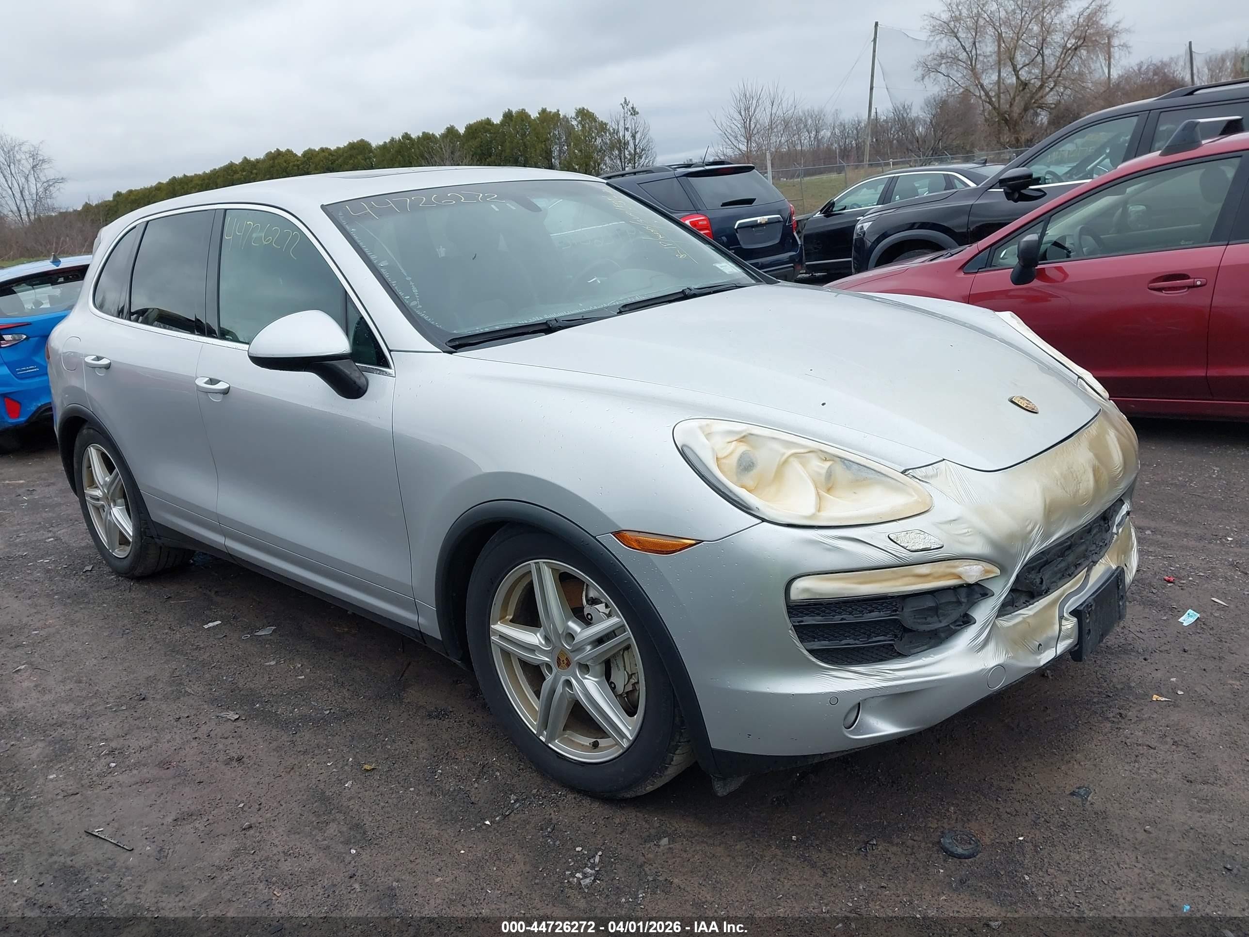 2011 Porsche Cayenne S, VIN WP1AB2A22BLA54572 — Burn