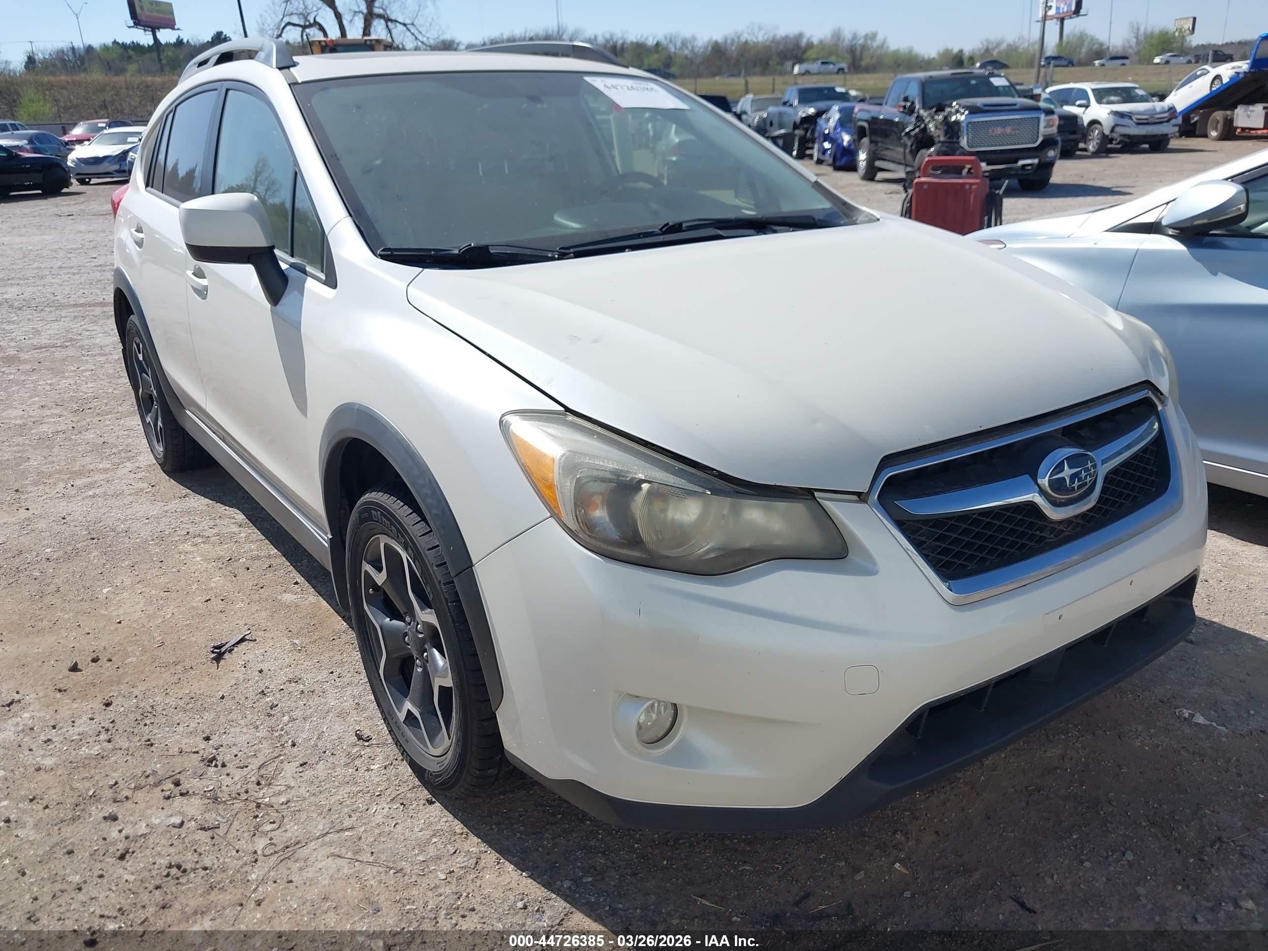 2014 Subaru Crosstrek Premium, VIN JF2GPAVC0E8268933 — Undercarriage