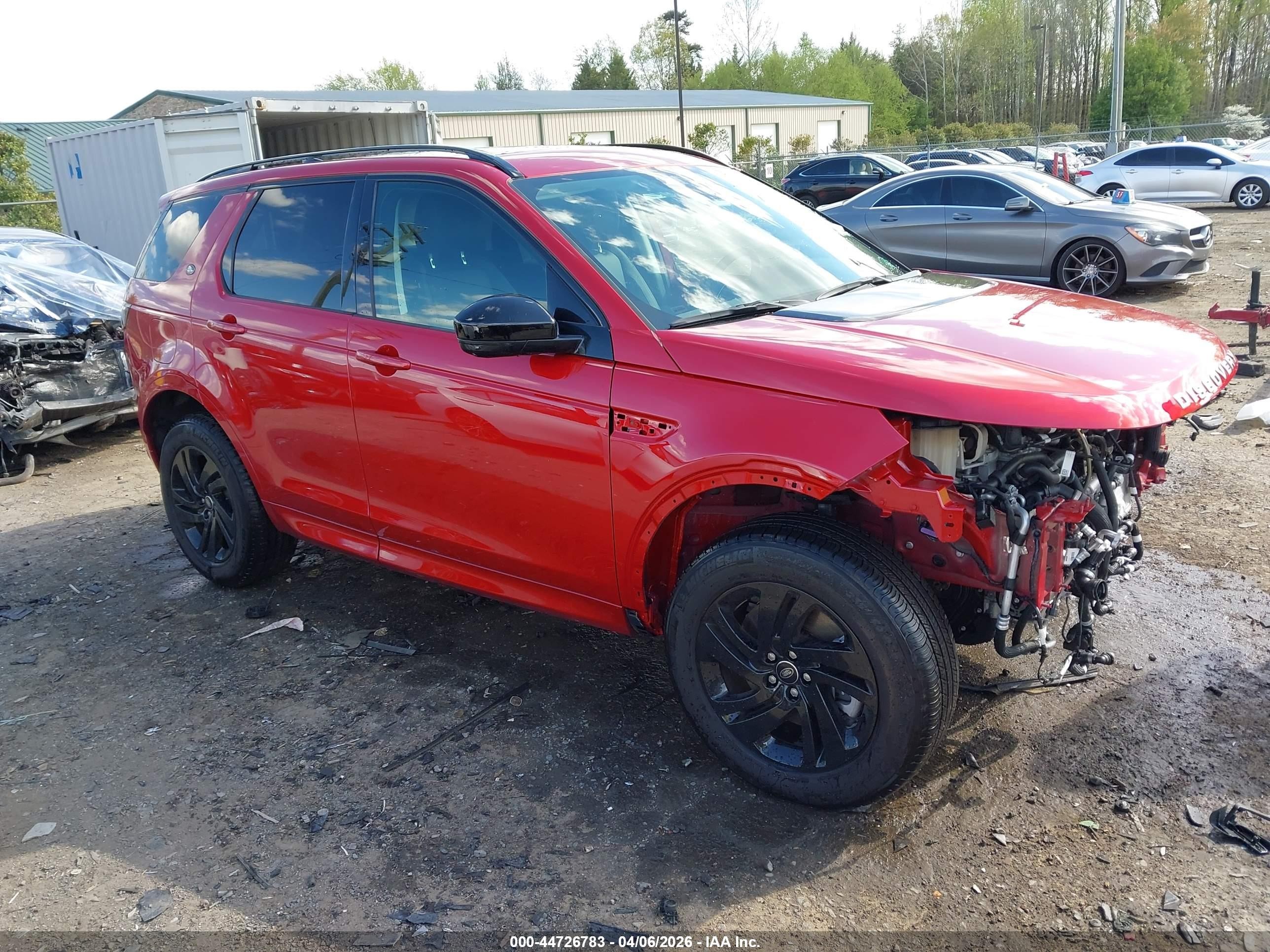 2025 Land Rover Discovery Sport Core S, VIN SALCJ2FX5SH365023 — Auction photo
