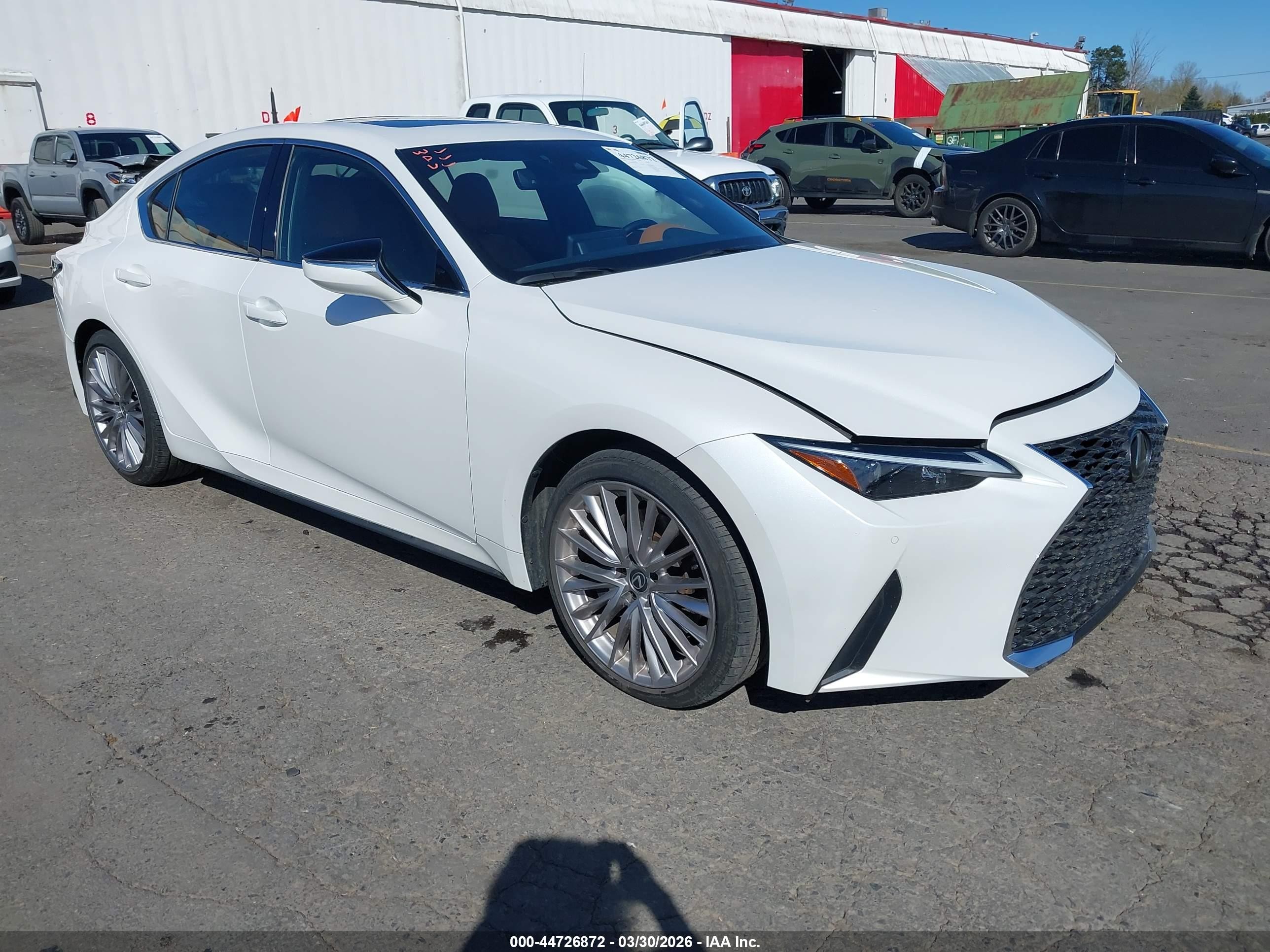 2023 Lexus IS 300, VIN JTHD81F20P5052619 — Fresh water flood