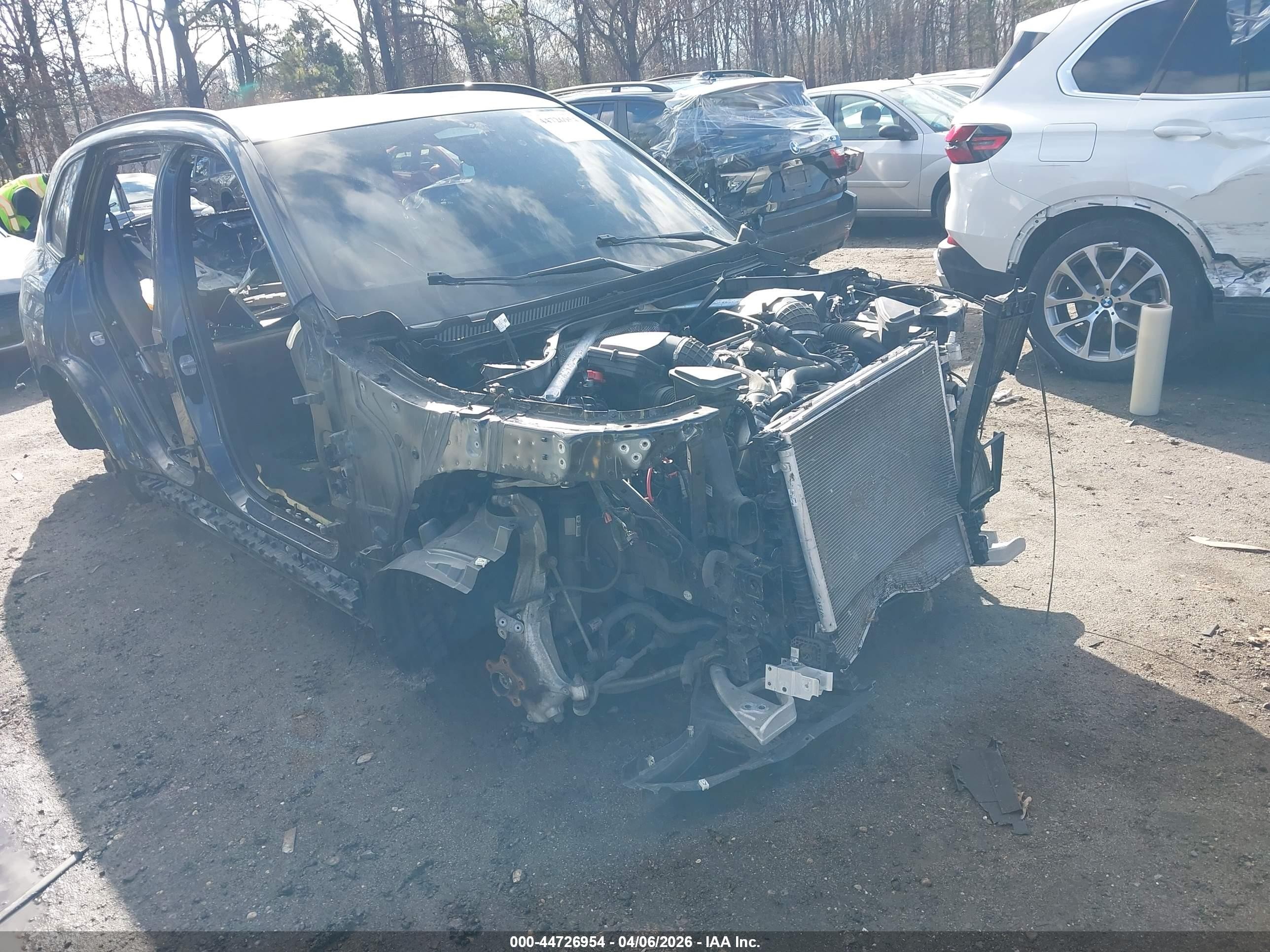 2023 BMW X5 M50i, VIN 5UXJU4C00P9P54760 — Stripped
