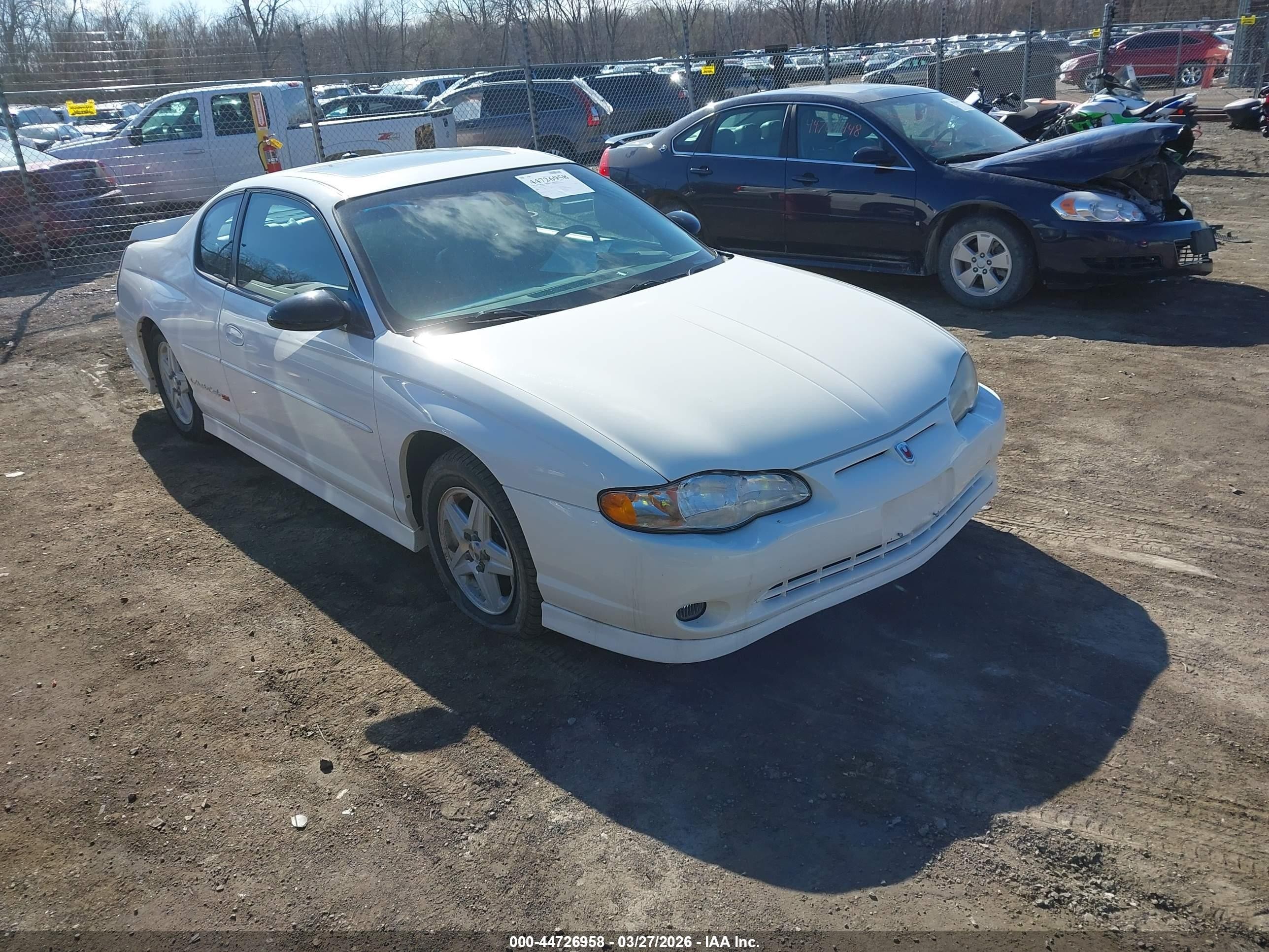 2003 Chevrolet Monte Carlo SS, VIN 2G1WX12K139169294 — Normal wear
