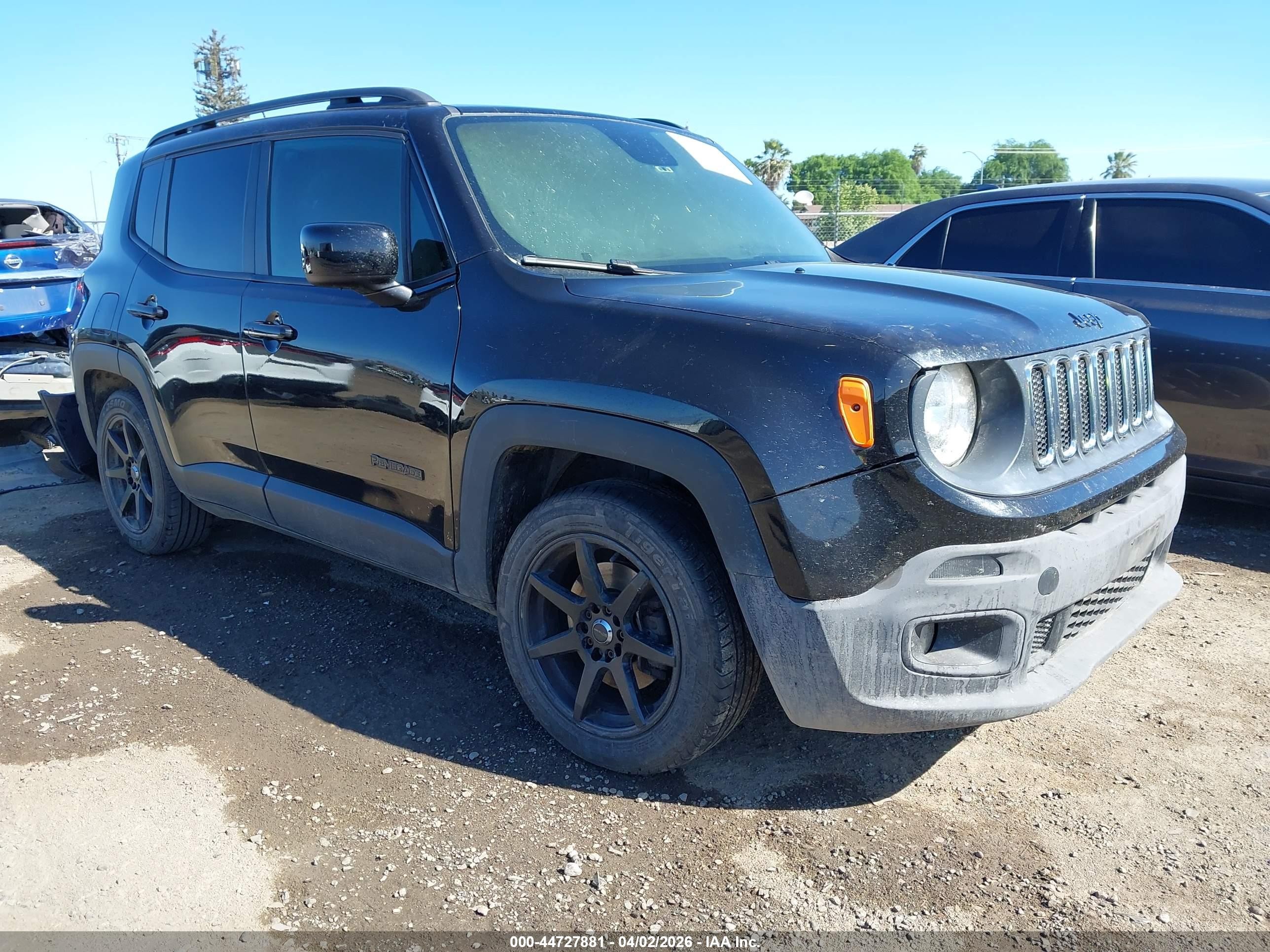 2015 Jeep Renegade Latitude, VIN ZACCJABT4FPC24933 — Interior fire