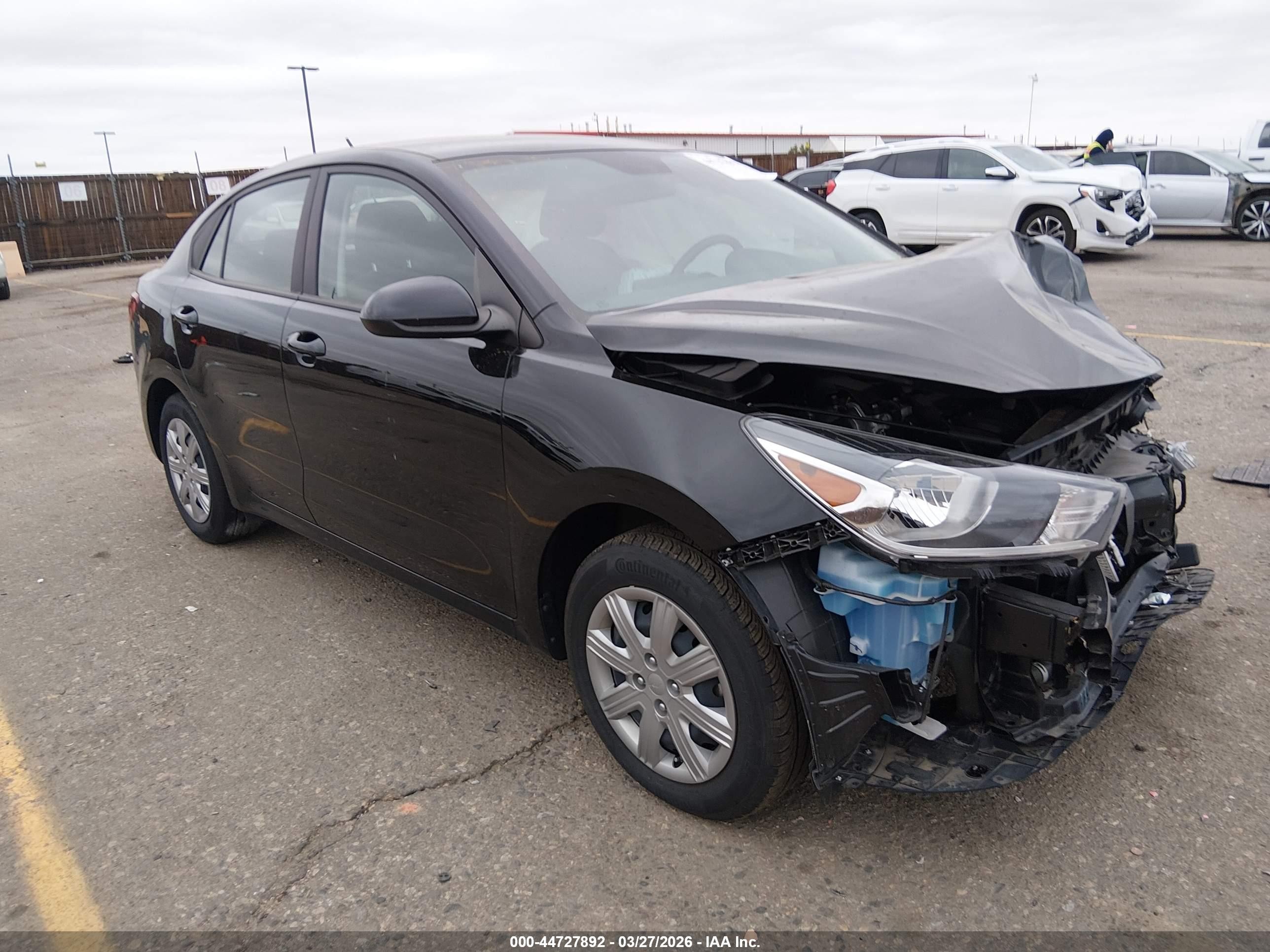 2023 Kia Rio LX, VIN 3KPA24AD6PE616228 — Front end