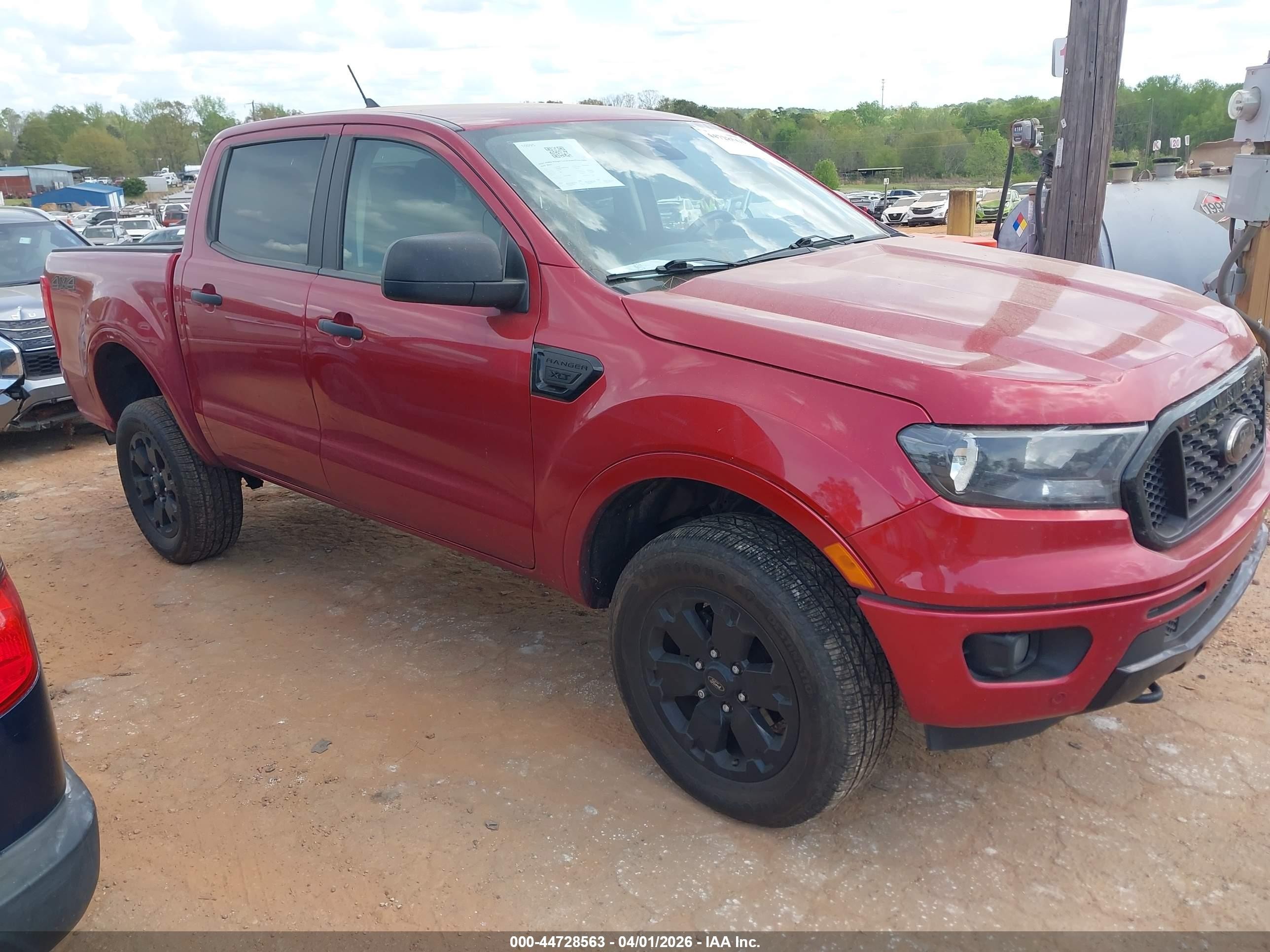 2021 Ford Ranger XL, VIN 1FTER4FHXMLD52460 — Зад