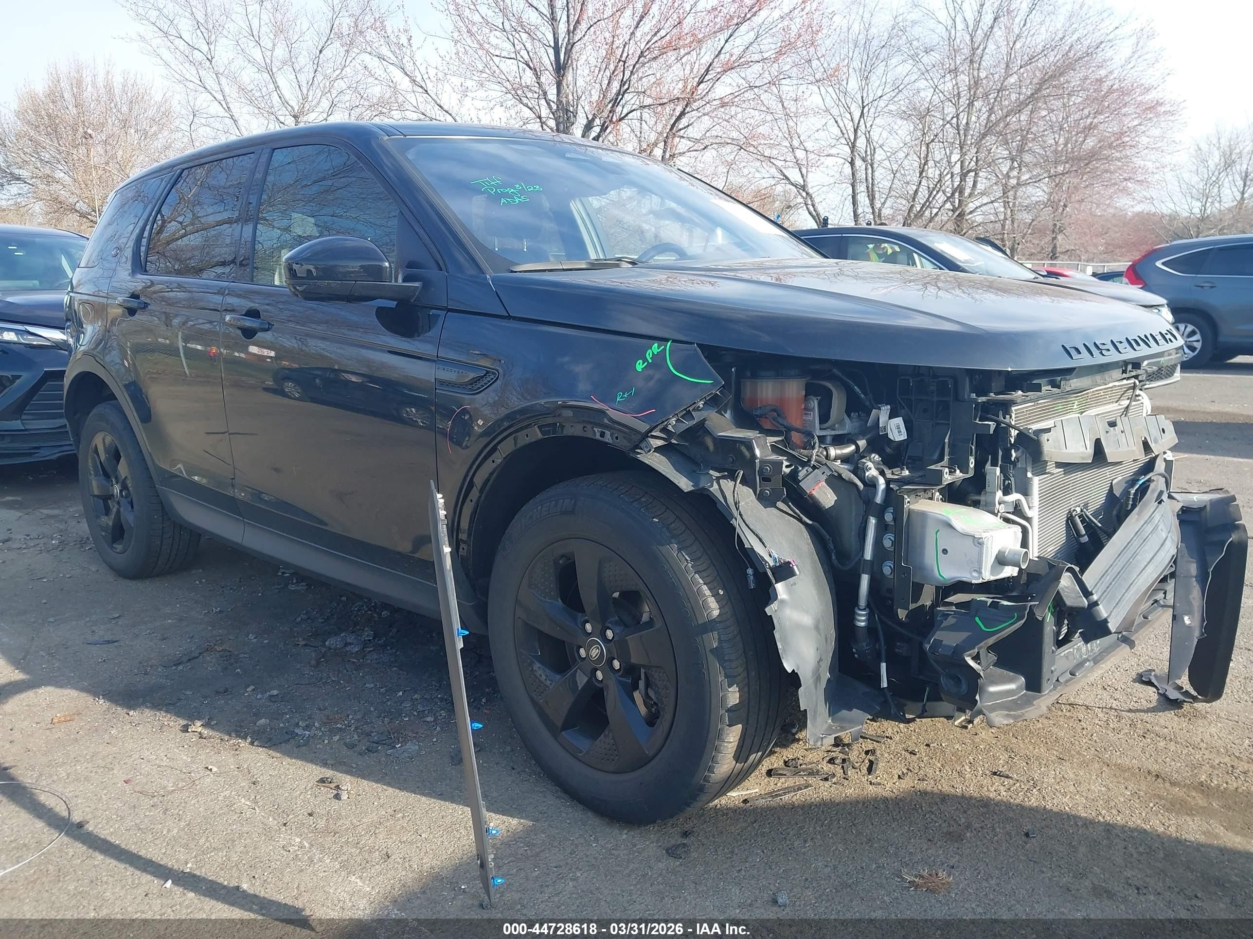 2021 Land Rover Discovery Sport S, VIN SALCJ2FX3MH898197 — Front end