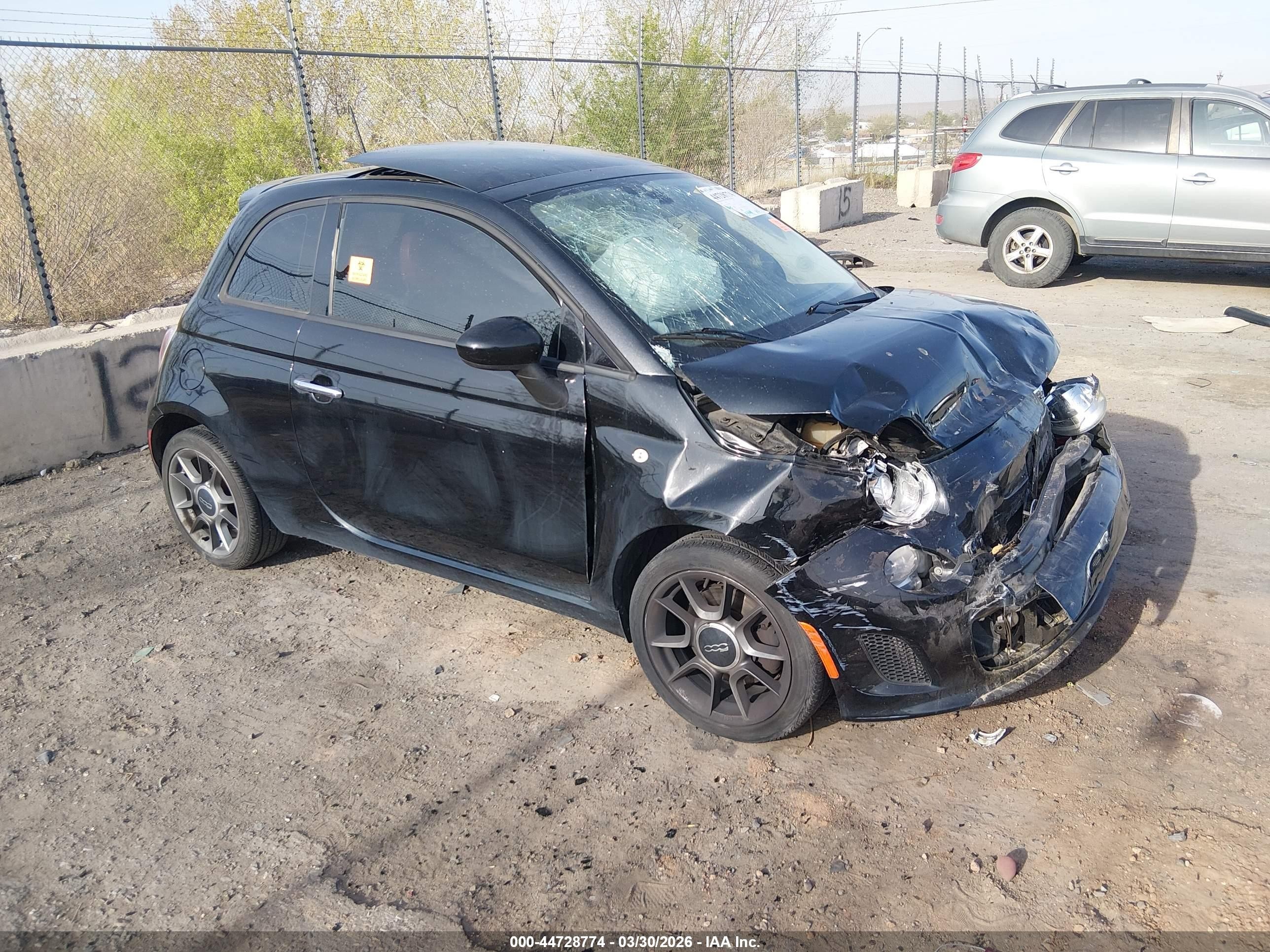 2018 FIAT 500 Pop, VIN 3C3CFFKH1JT526972 — Biohazard / chemical
