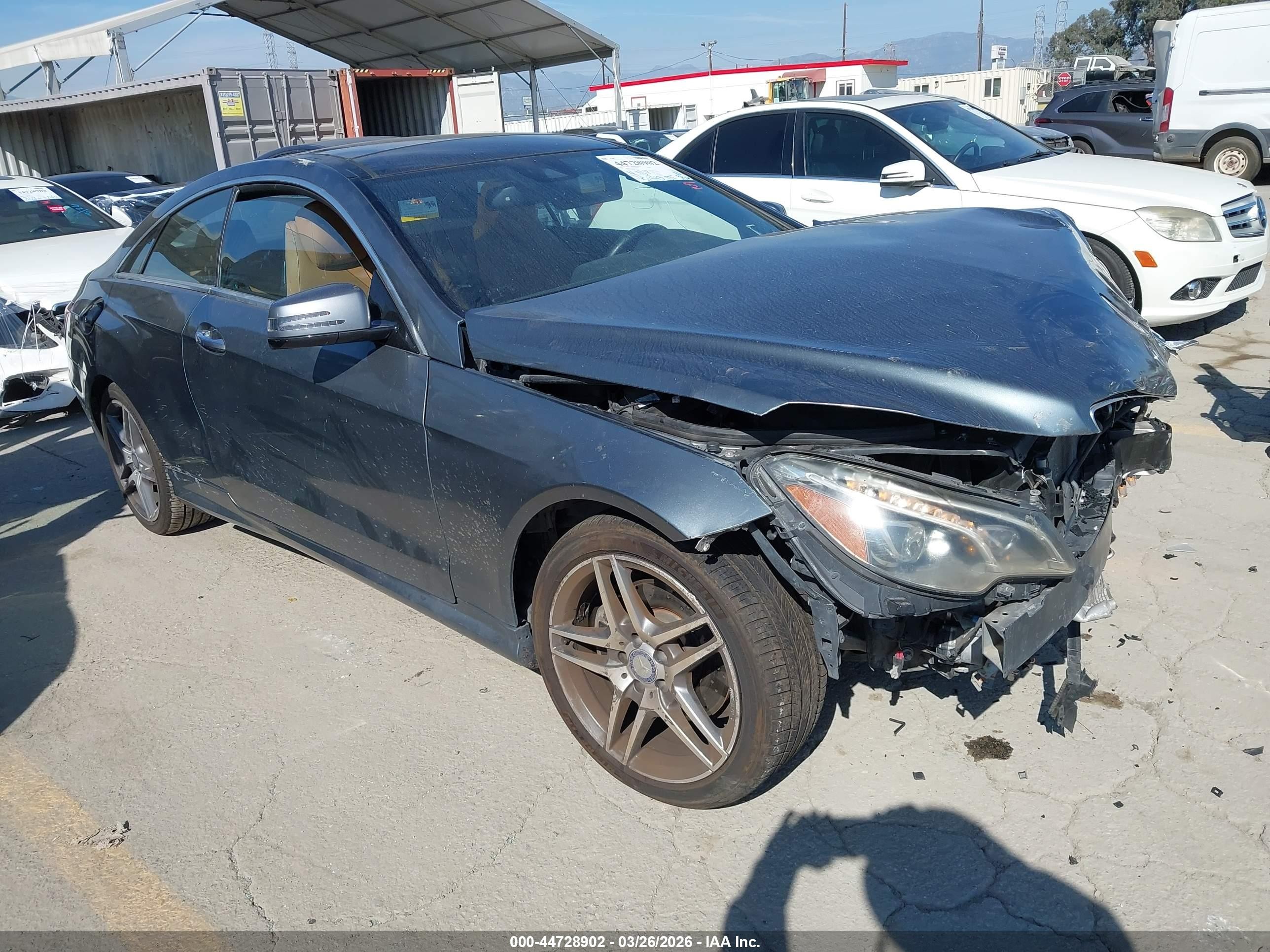 2017 Mercedes-Benz E 400, VIN WDDKJ6HB9HF352510 — Front end