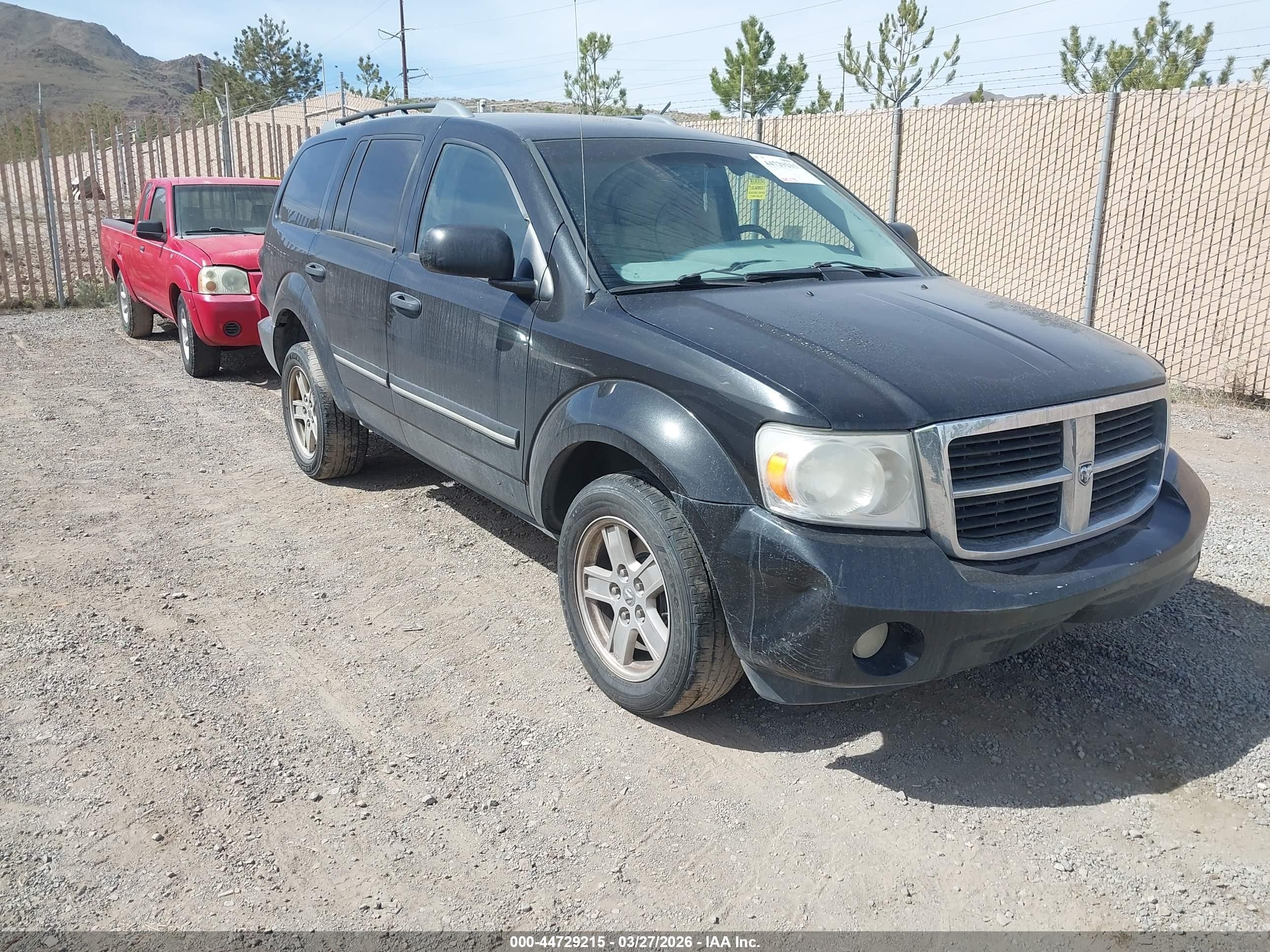 2009 Dodge Durango SLT, VIN 1D8HB48P59F708147 — Rear end