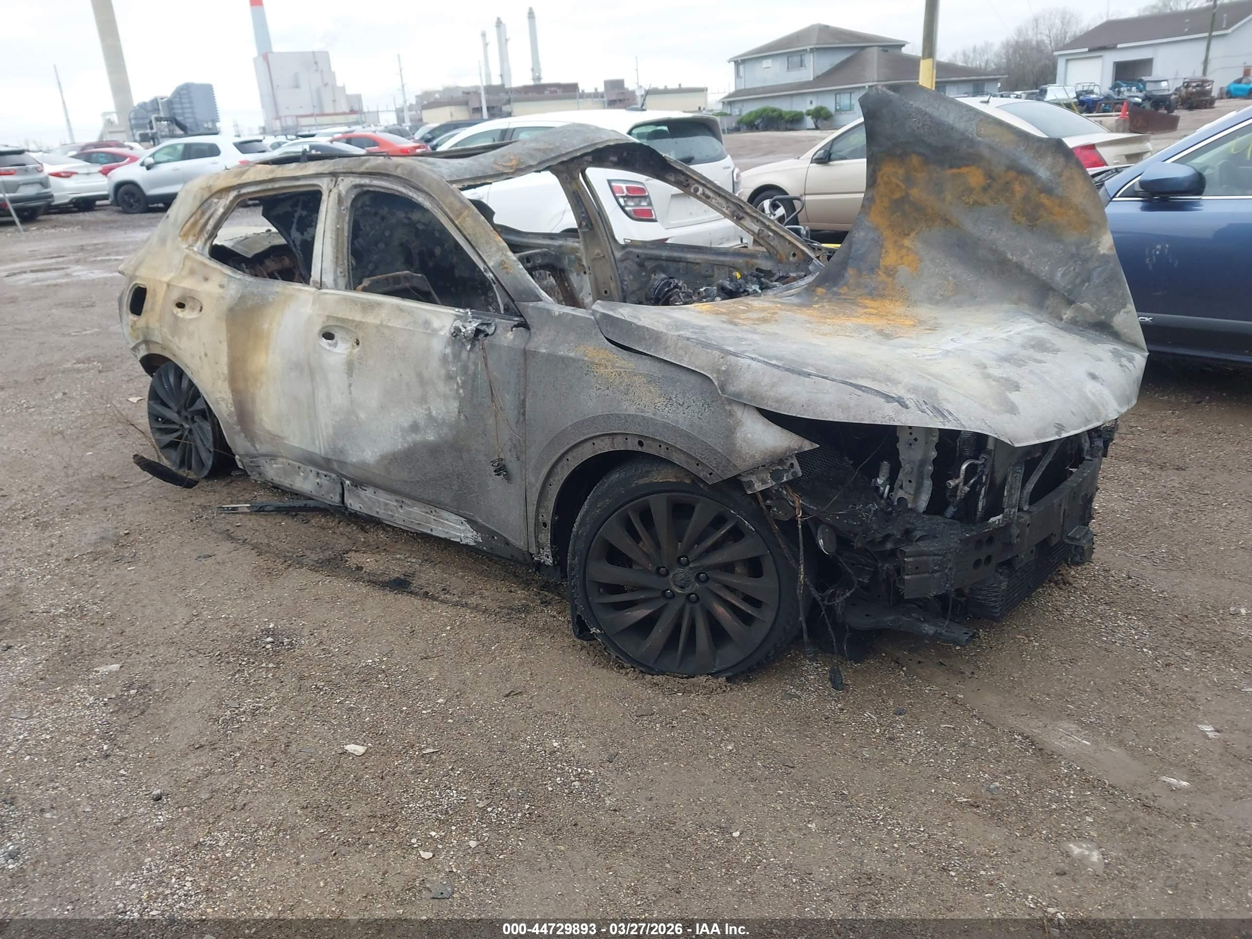 2025 Buick Envision Avenir, VIN LRBFZME41SD006645 — Burn
