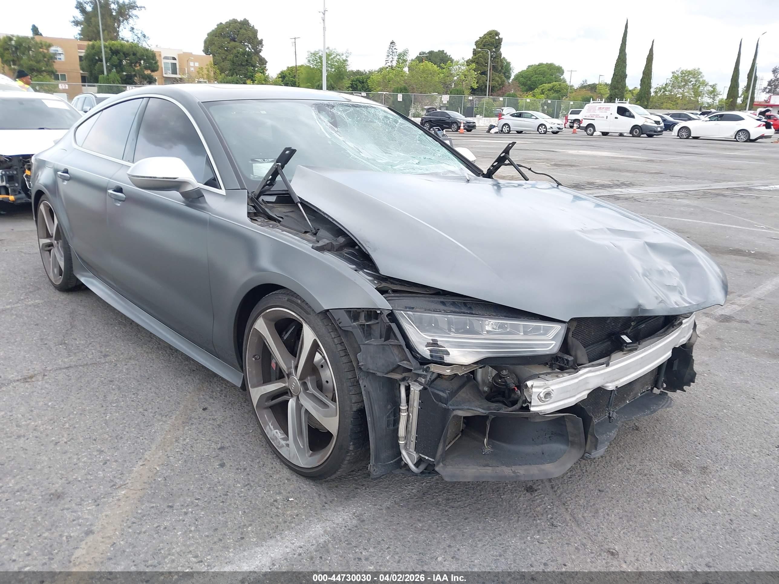2016 Audi RS 7 Prestige, VIN WUAW2AFC6GN902213 — Front end