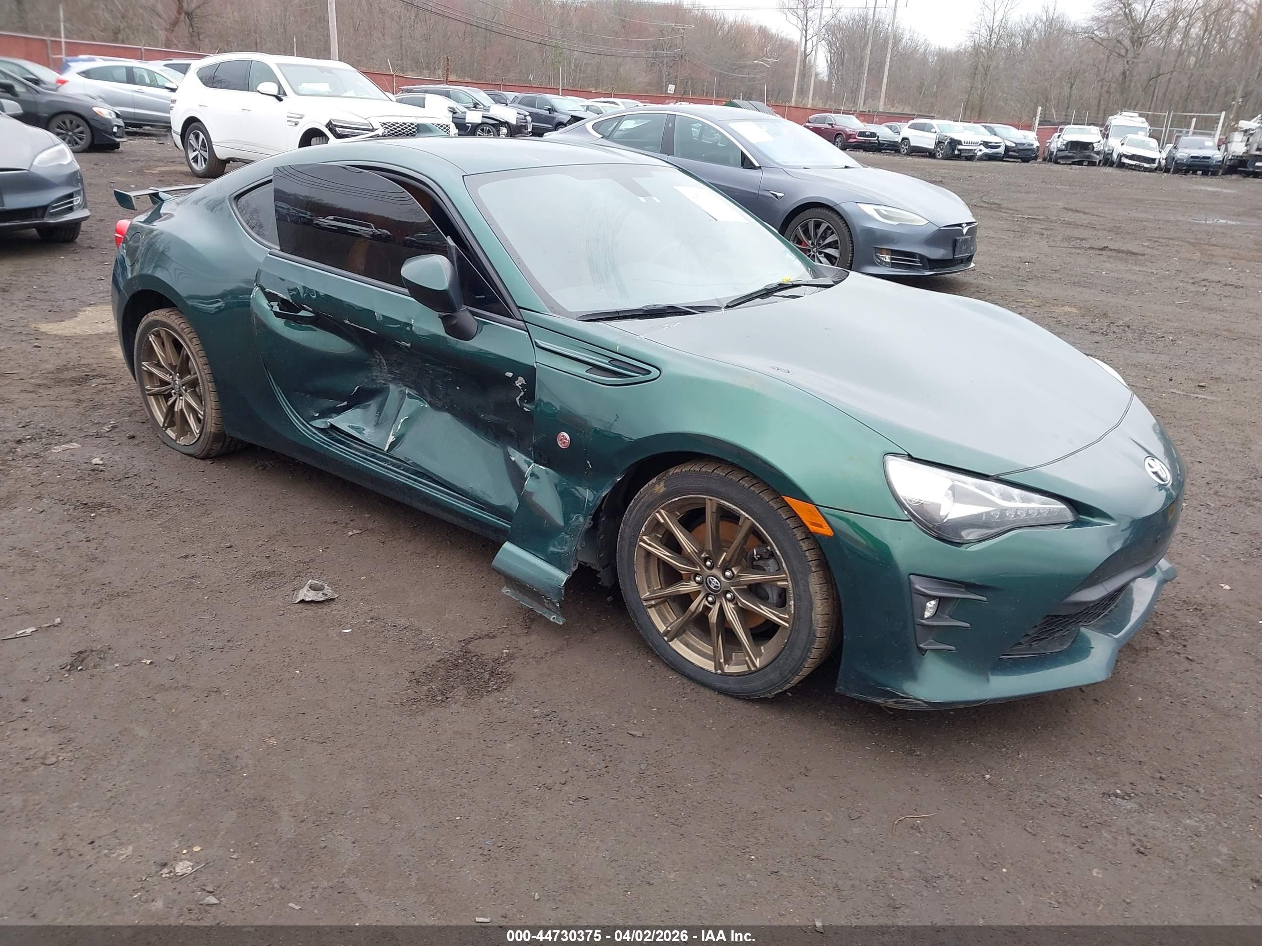 2020 Toyota 86 GT, VIN JF1ZNAE16L8750627 — Side