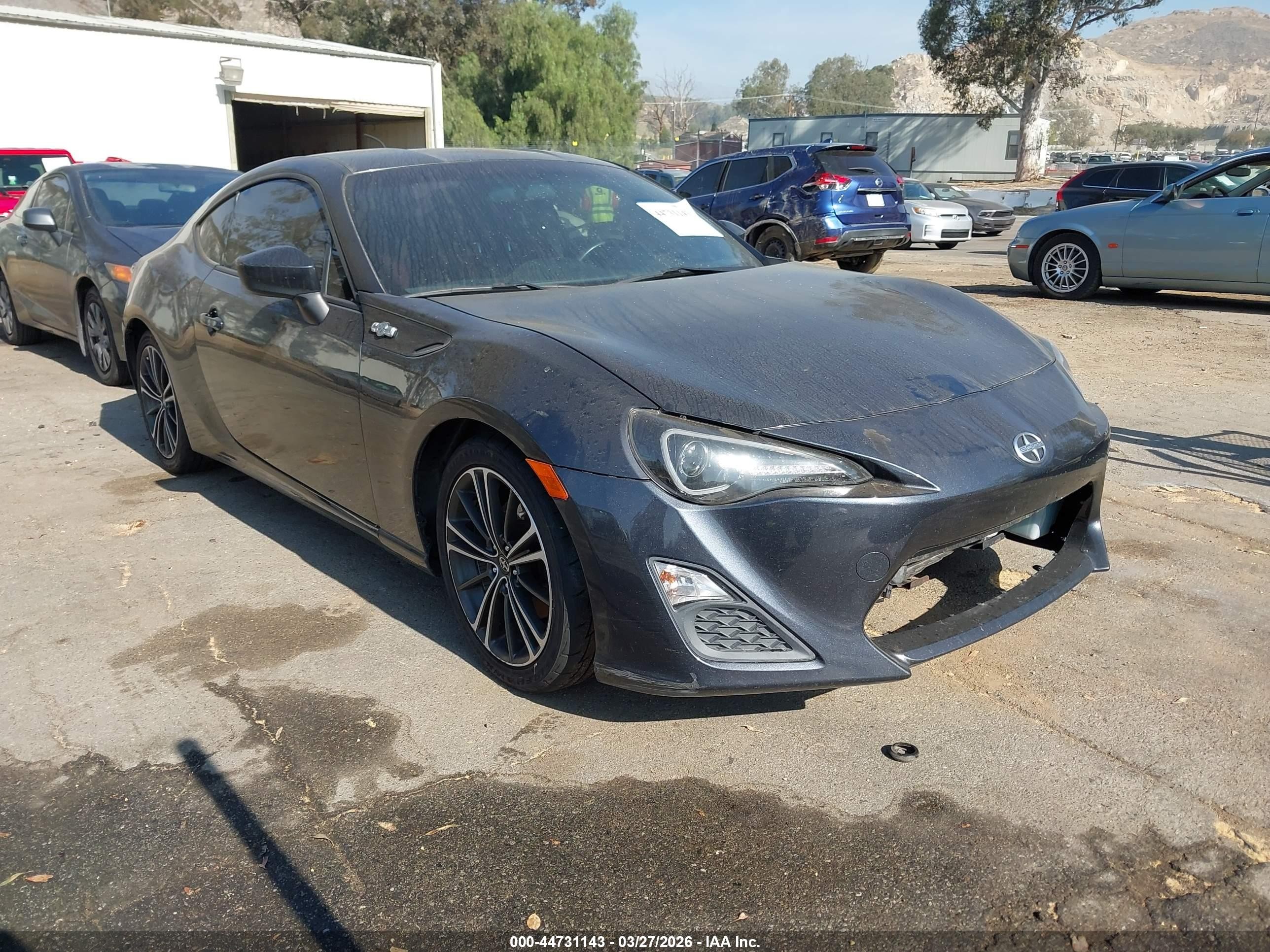 2014 Scion FR-S, VIN JF1ZNAA13E8704424 — Stripped