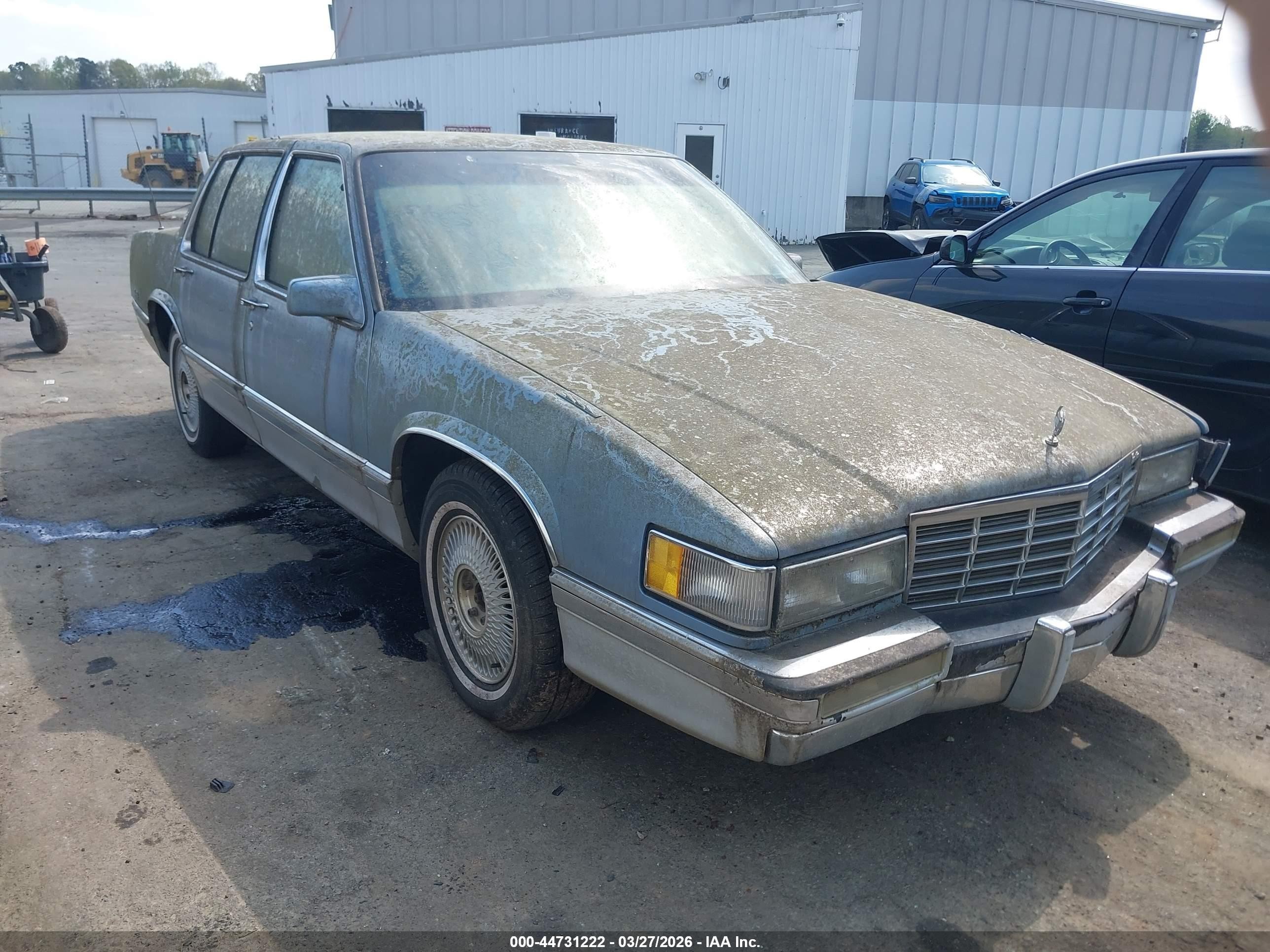 1992 Cadillac DeVille, VIN 1G6CD53BXN4280962 — Обычный износ