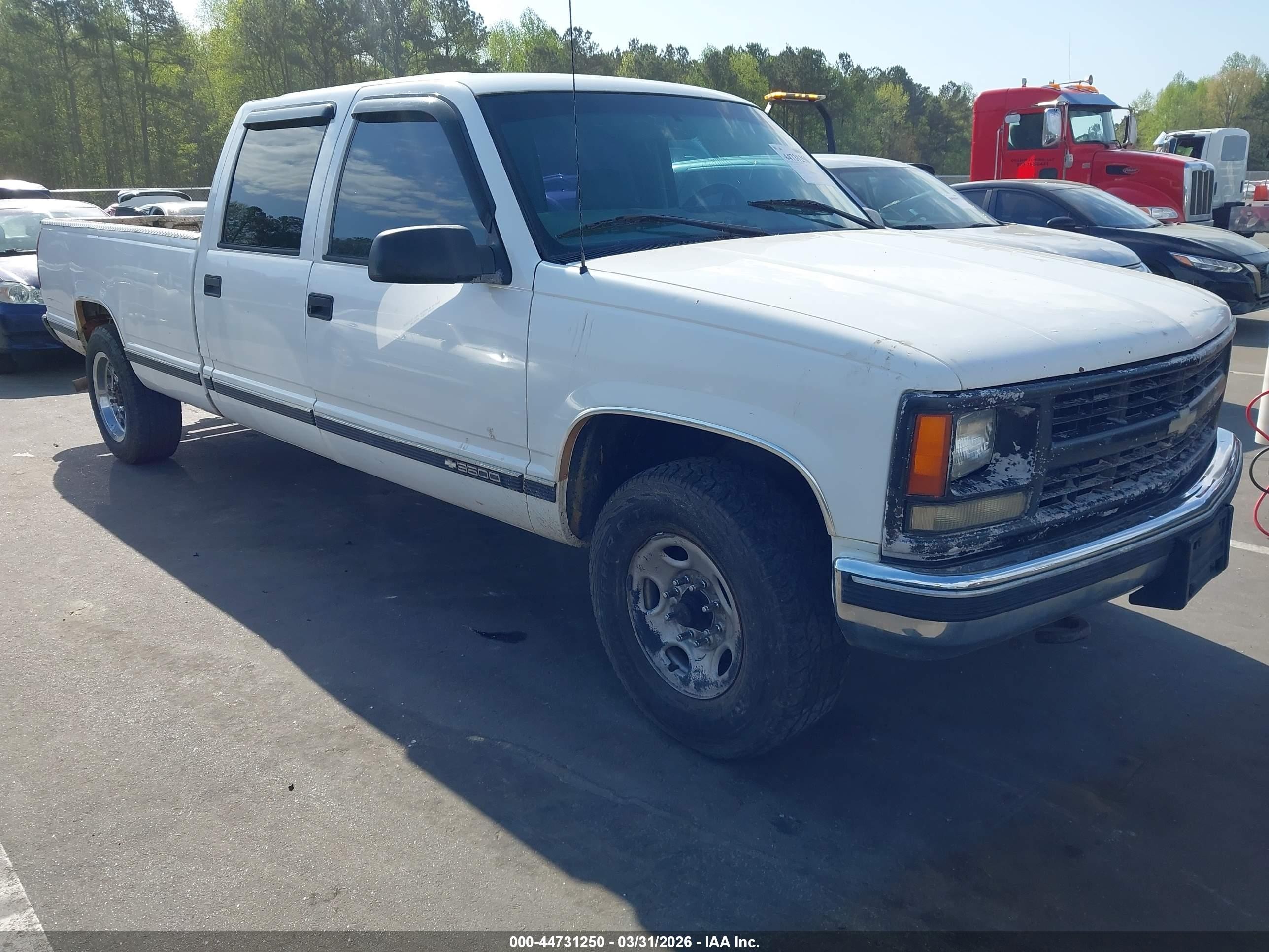 1999 Chevrolet Silverado 3500, VIN 1GCGC33R7XF079692 — Not stated