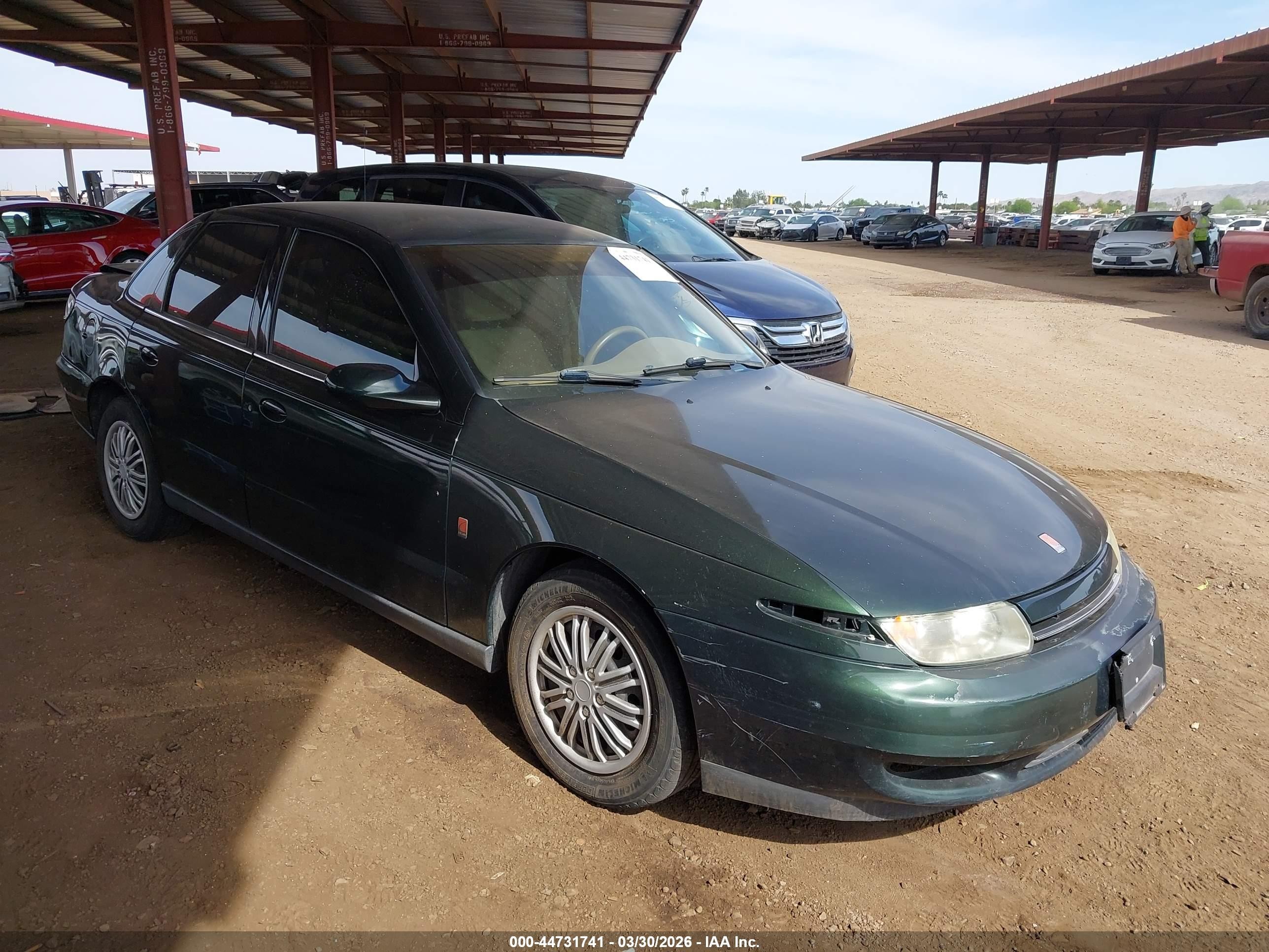 2002 Saturn LS, VIN 1G8JU54F42Y520933 — Rear end