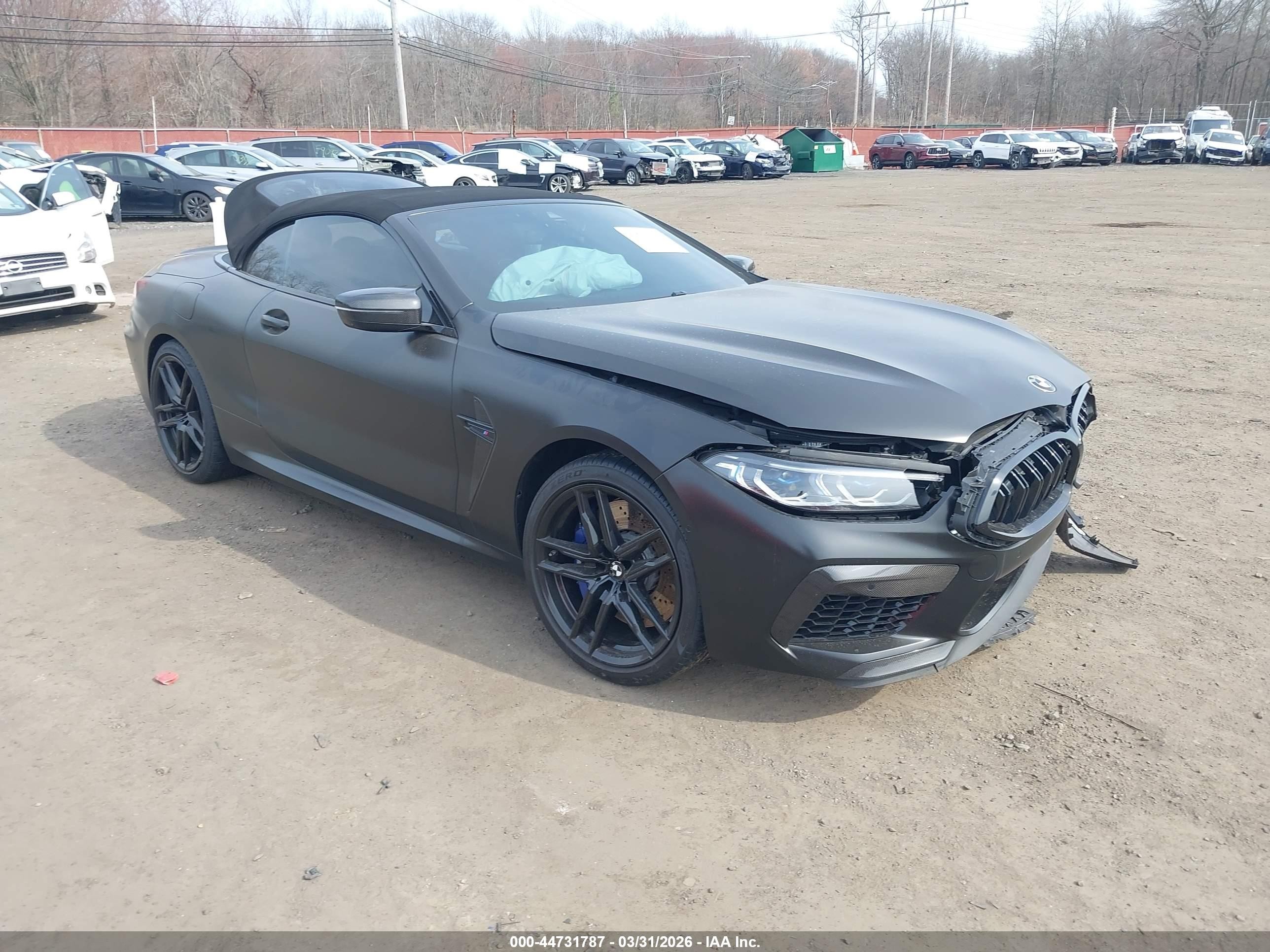 2025 BMW M8 Competition, VIN WBSDZ0C0XSCW15622 — Front end