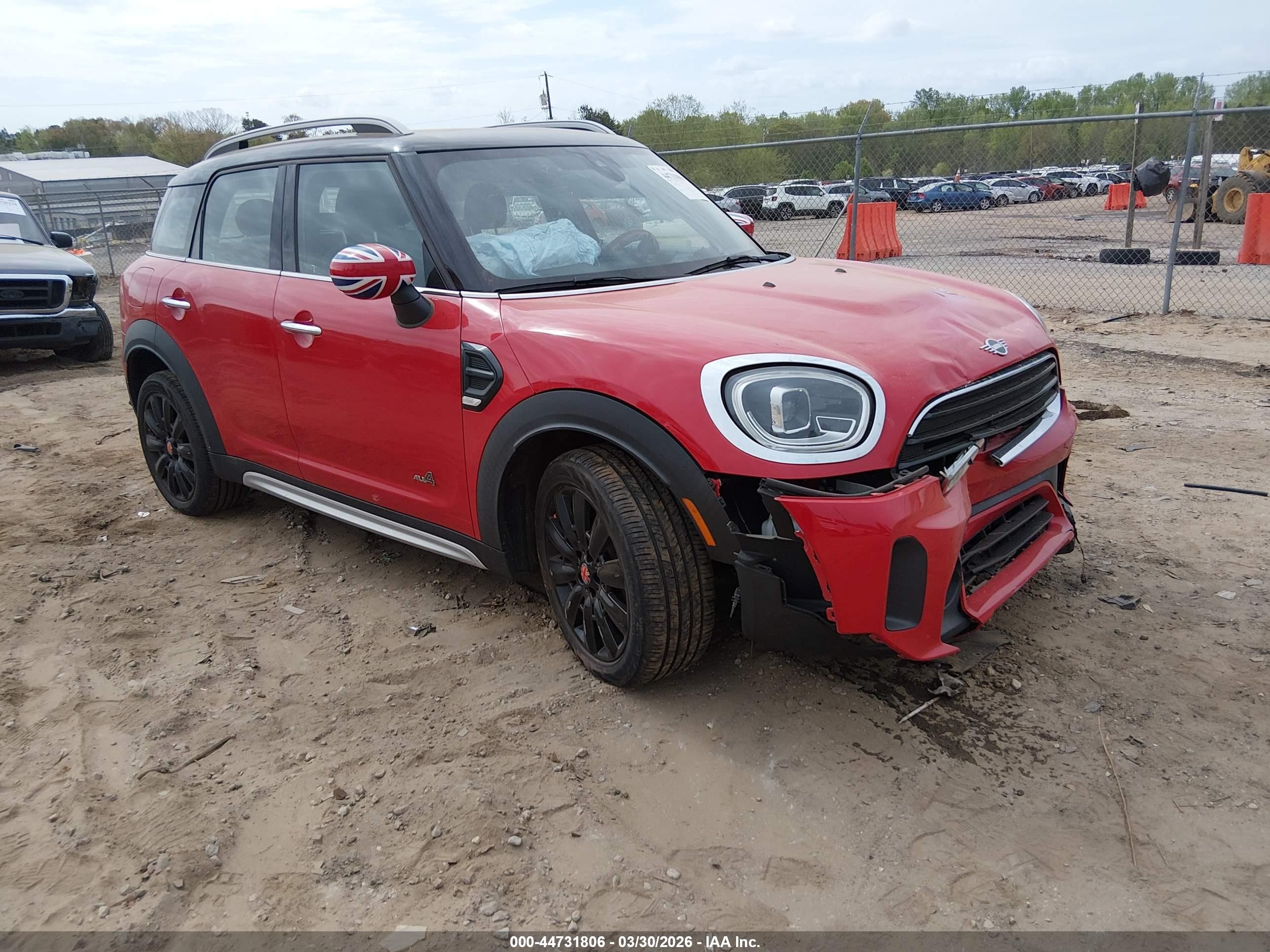 2021 MINI Countryman Oxford Edition, VIN WMZ43BR07M3N19557 — Front end