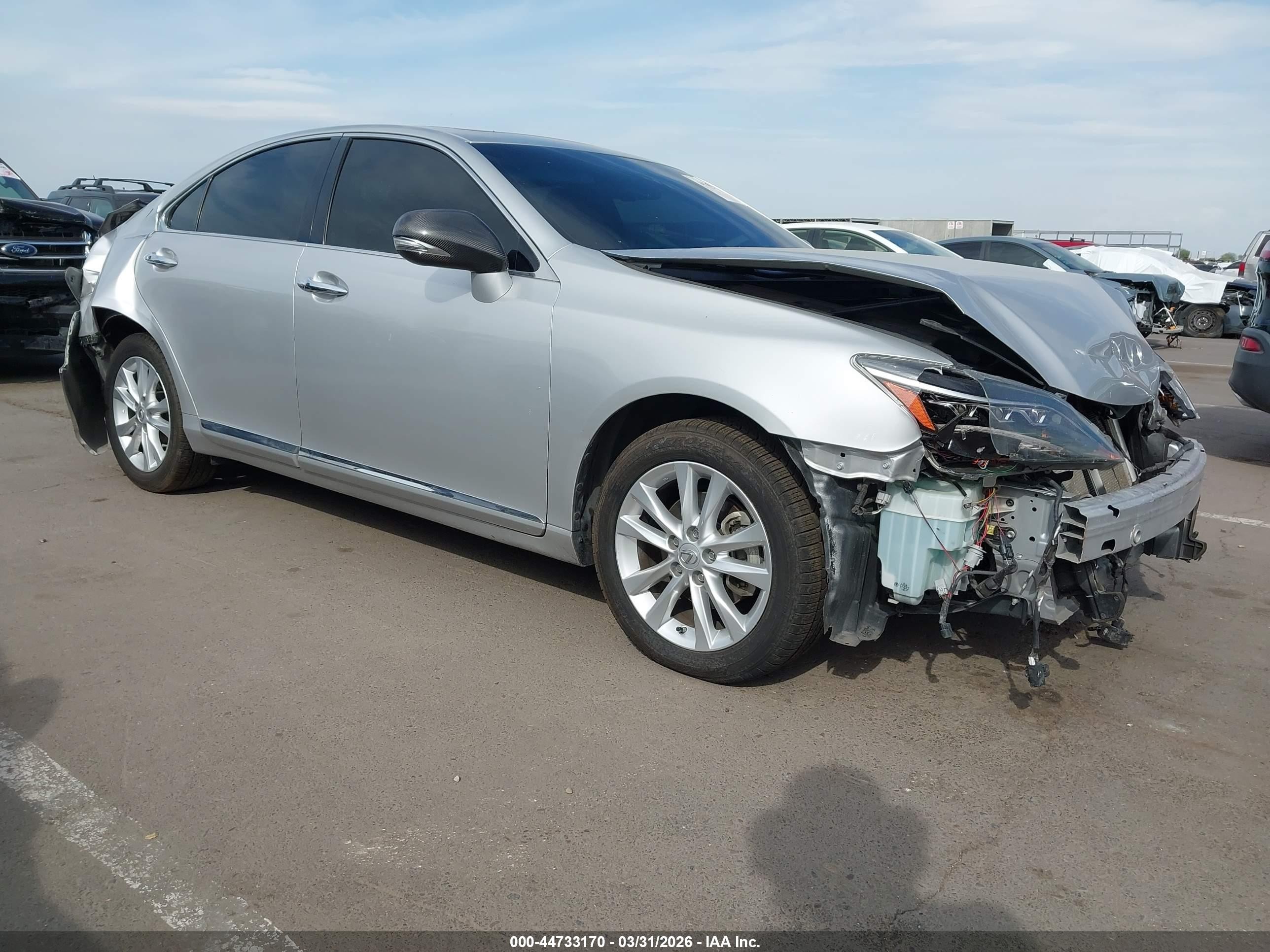 2012 Lexus ES 330, VIN JTHBK1EG0C2511228 — Rear end
