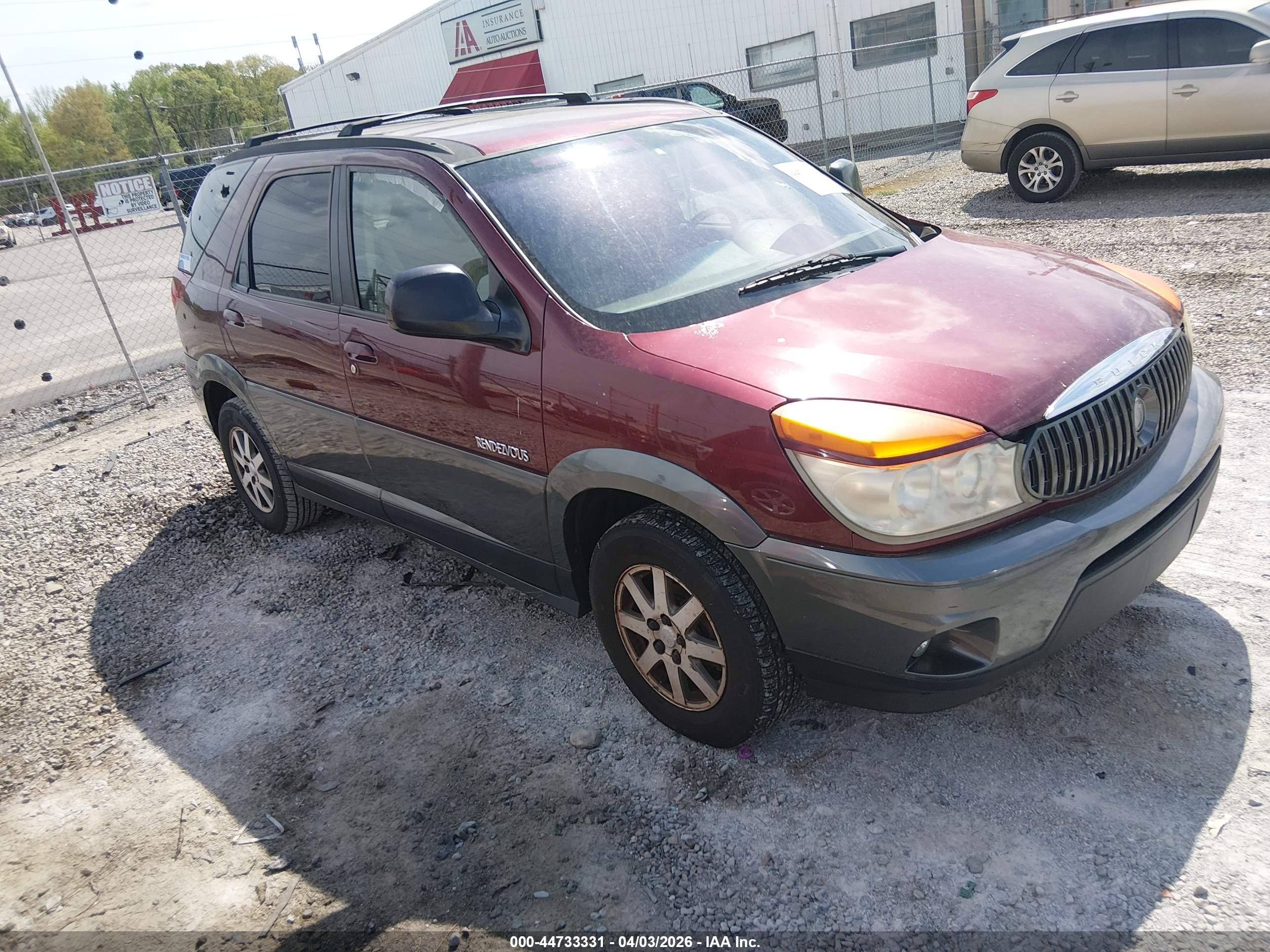 2002 Buick Rendezvous CX, VIN 3G5DA03E92S571205 — Electrical