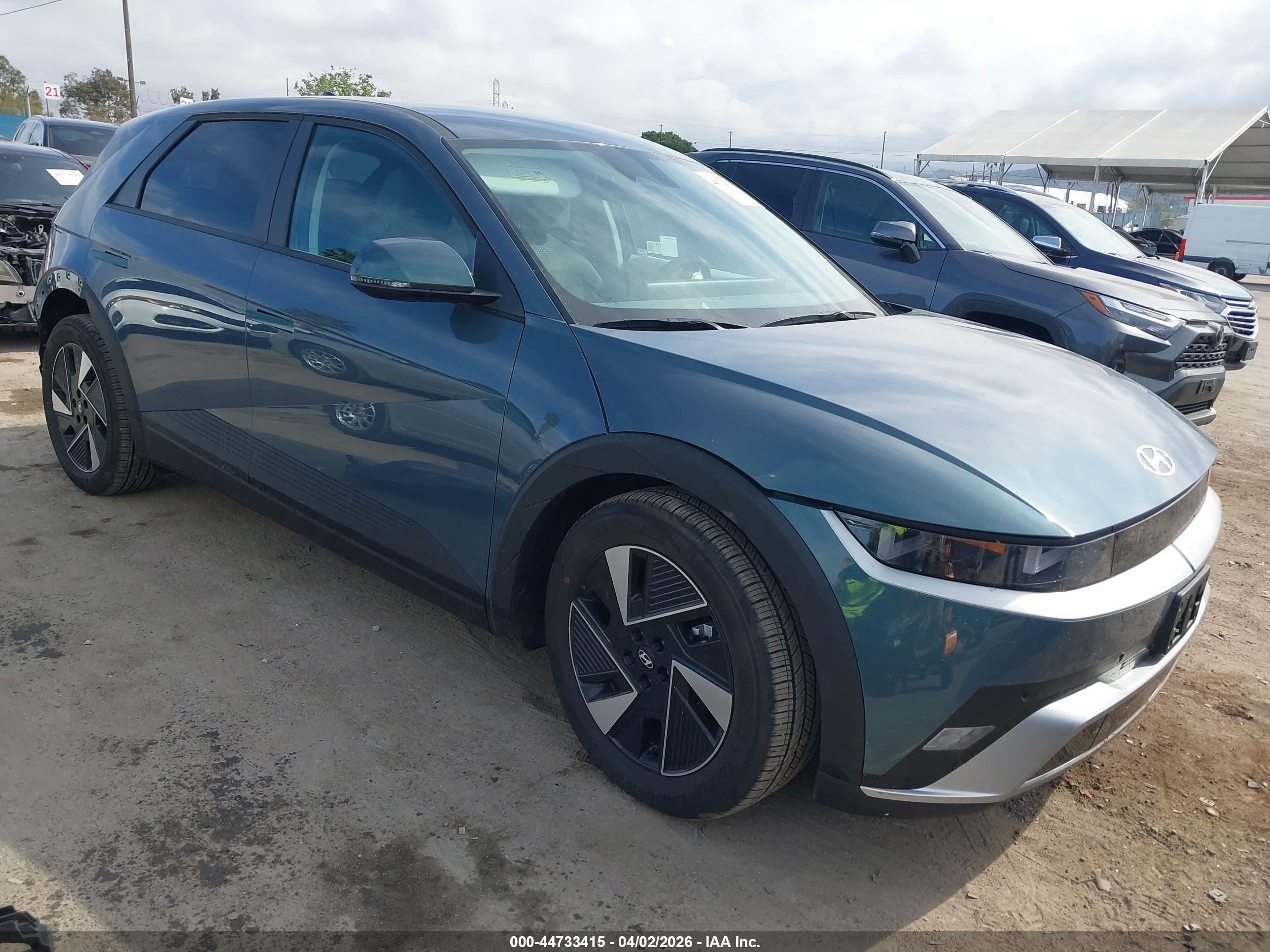2025 Hyundai Ioniq 5 SE, VIN 7YAKM4DA3SY040593 — Rear end