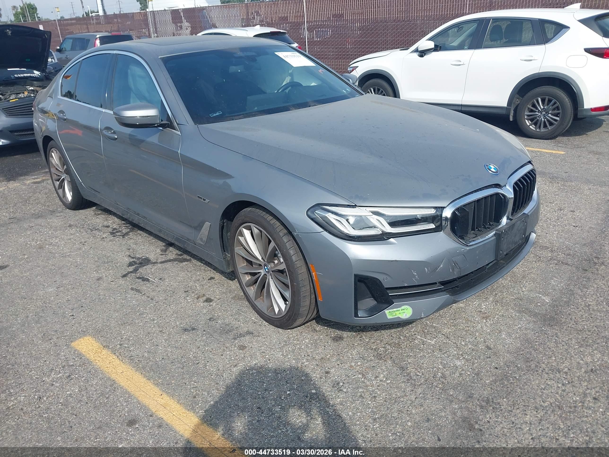 2023 BMW 5 Series 530e, VIN WBA13AG04PCM80945 — Front end
