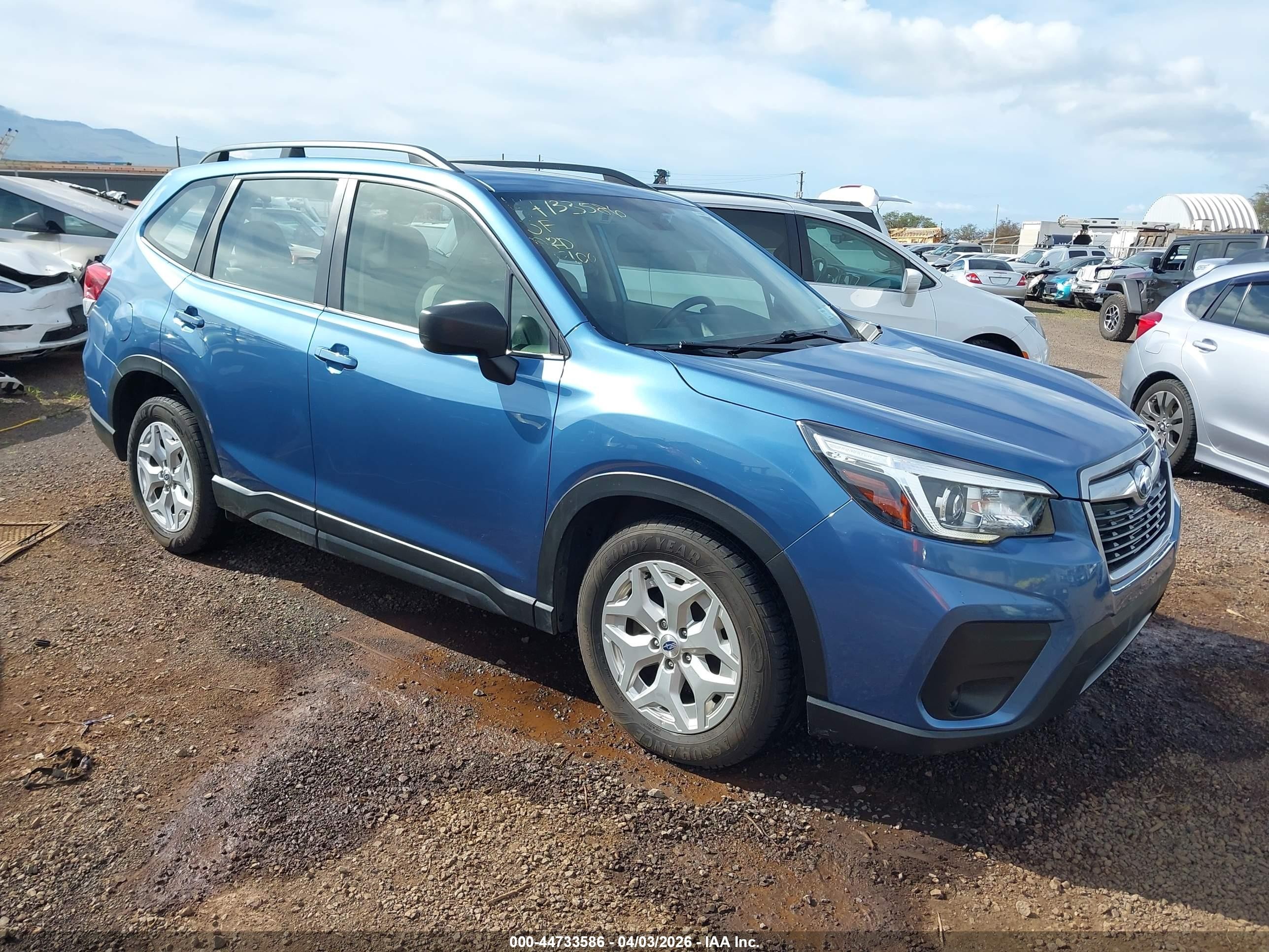 2020 Subaru Forester, VIN JF2SKADCXLH437802 — Пресная вода