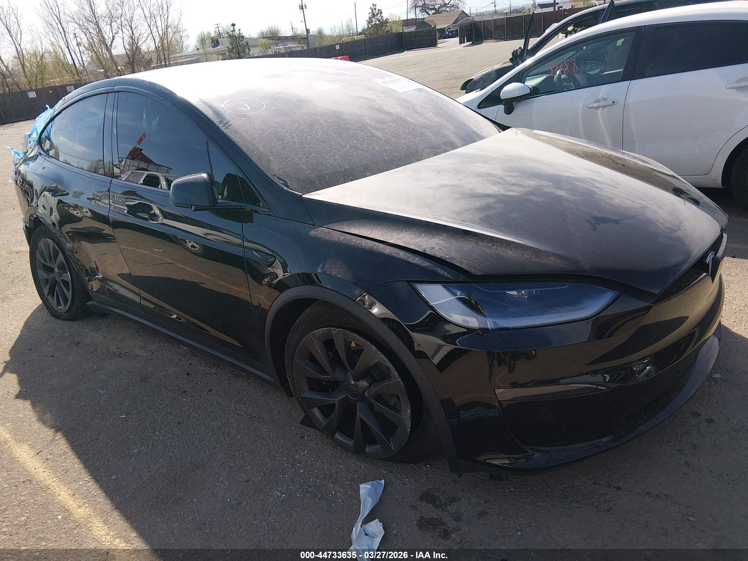 2024 Tesla Model X, VIN 7SAXCAE50RF452435 — Undercarriage
