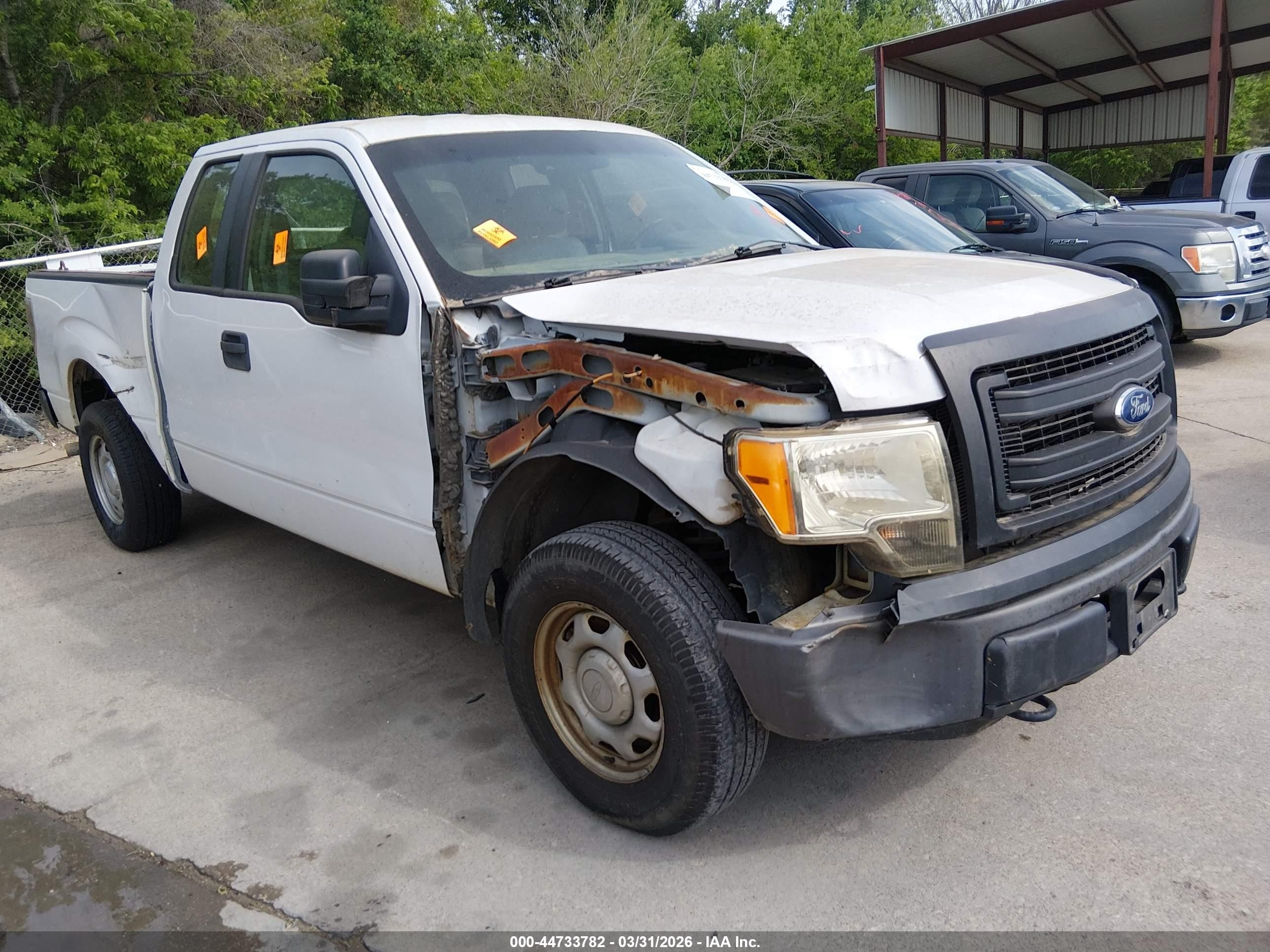2013 Ford F-150 STX, VIN 1FTFX1EF7DFB61523 — Biohazard / chemical