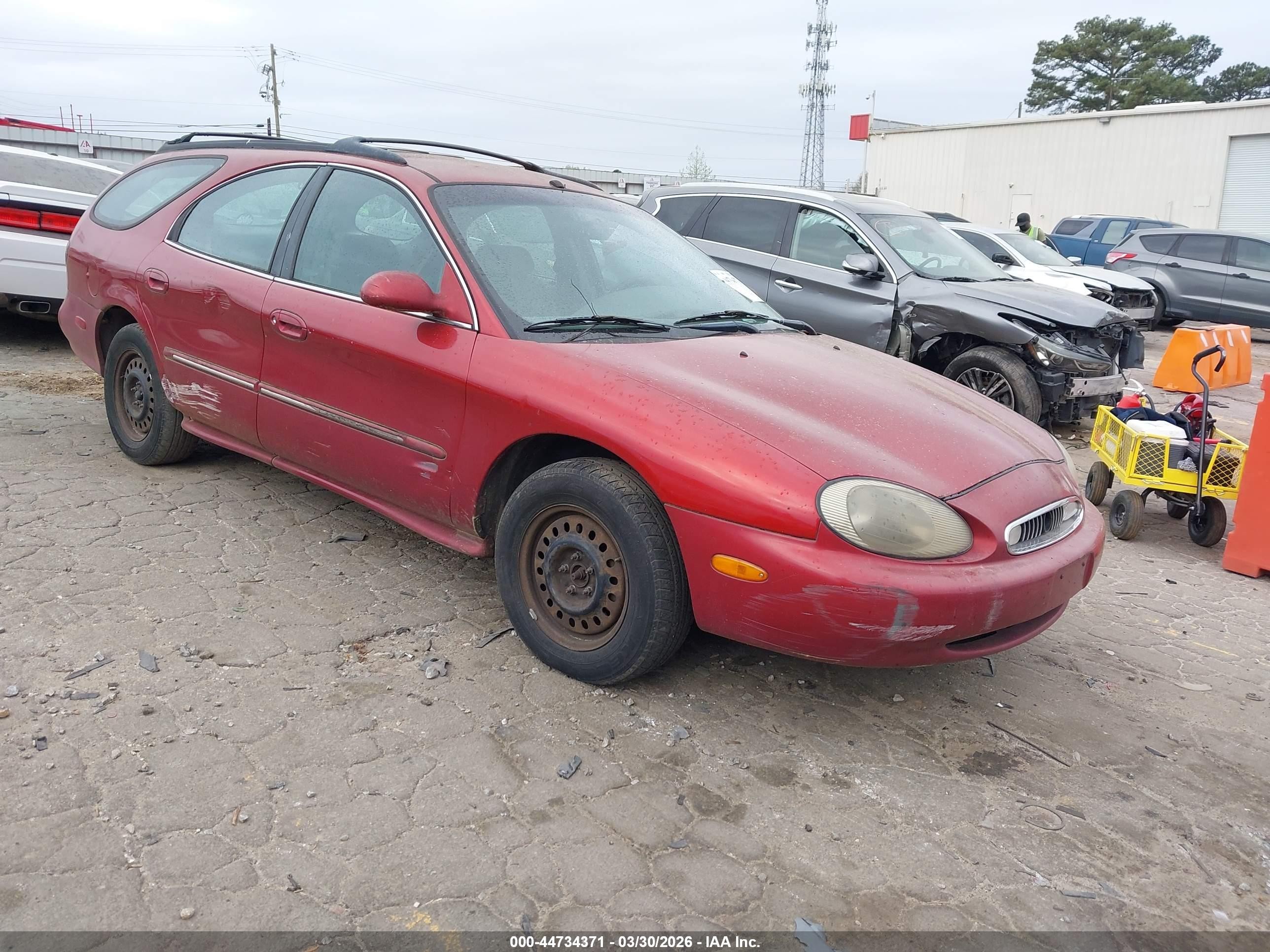 1998 Mercury Sable LS, VIN 1MEFM55U3WA602917 — Rear end