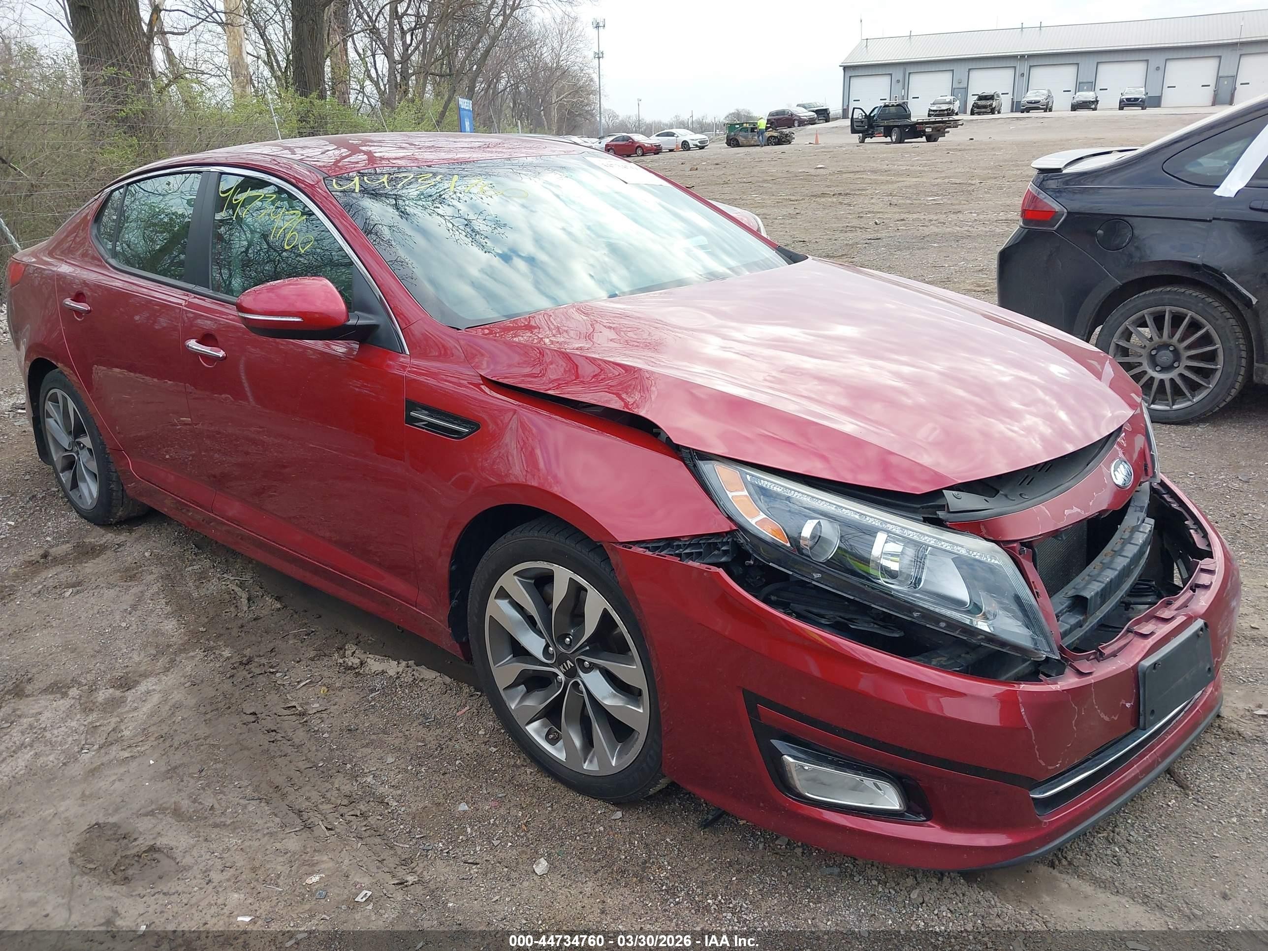 2014 Kia Optima SX, VIN 5XXGR4A7XEG269894 — Front end