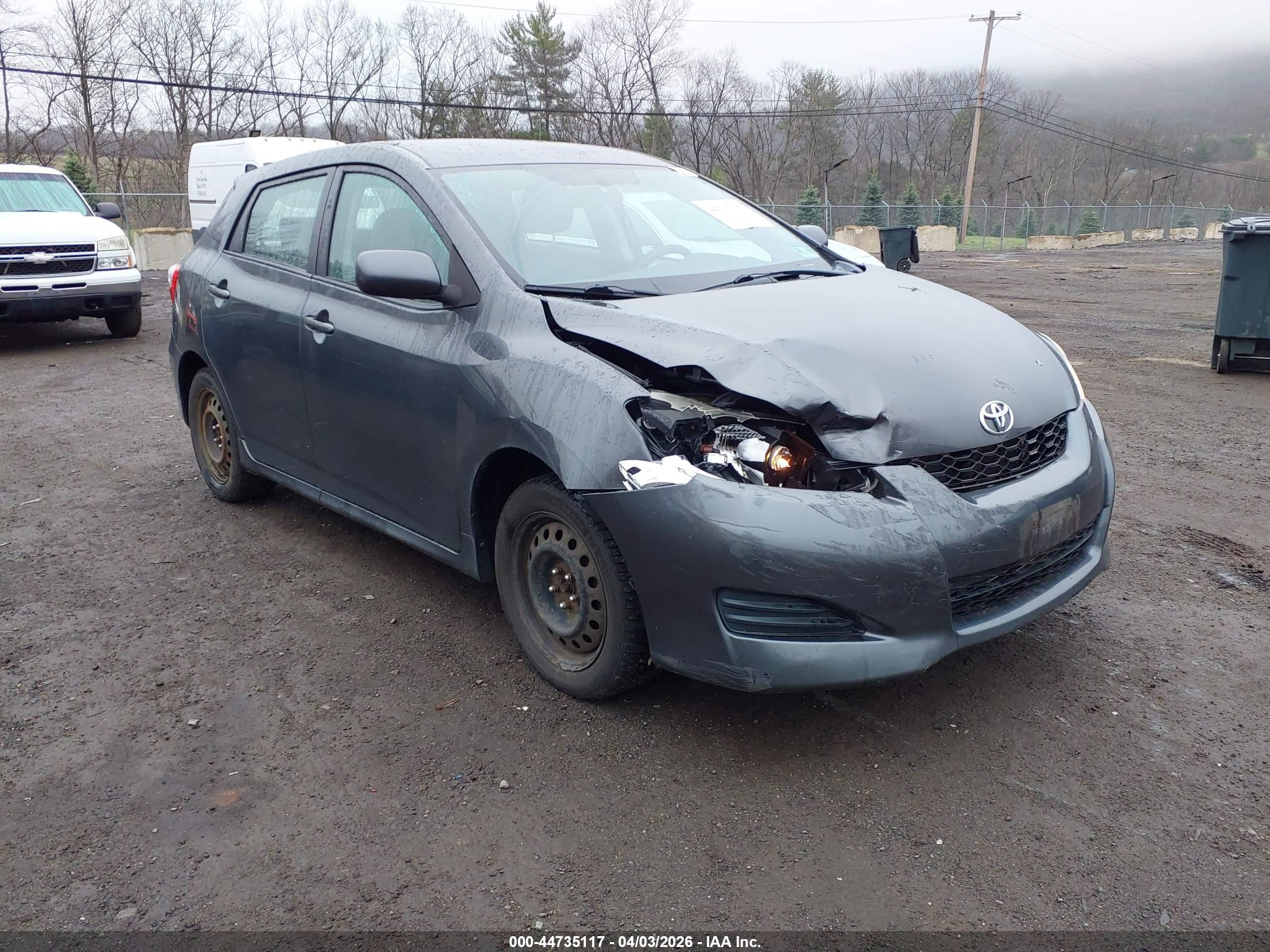 2012 Toyota Matrix L, VIN 2T1KU4EE0CC778852 — Front end