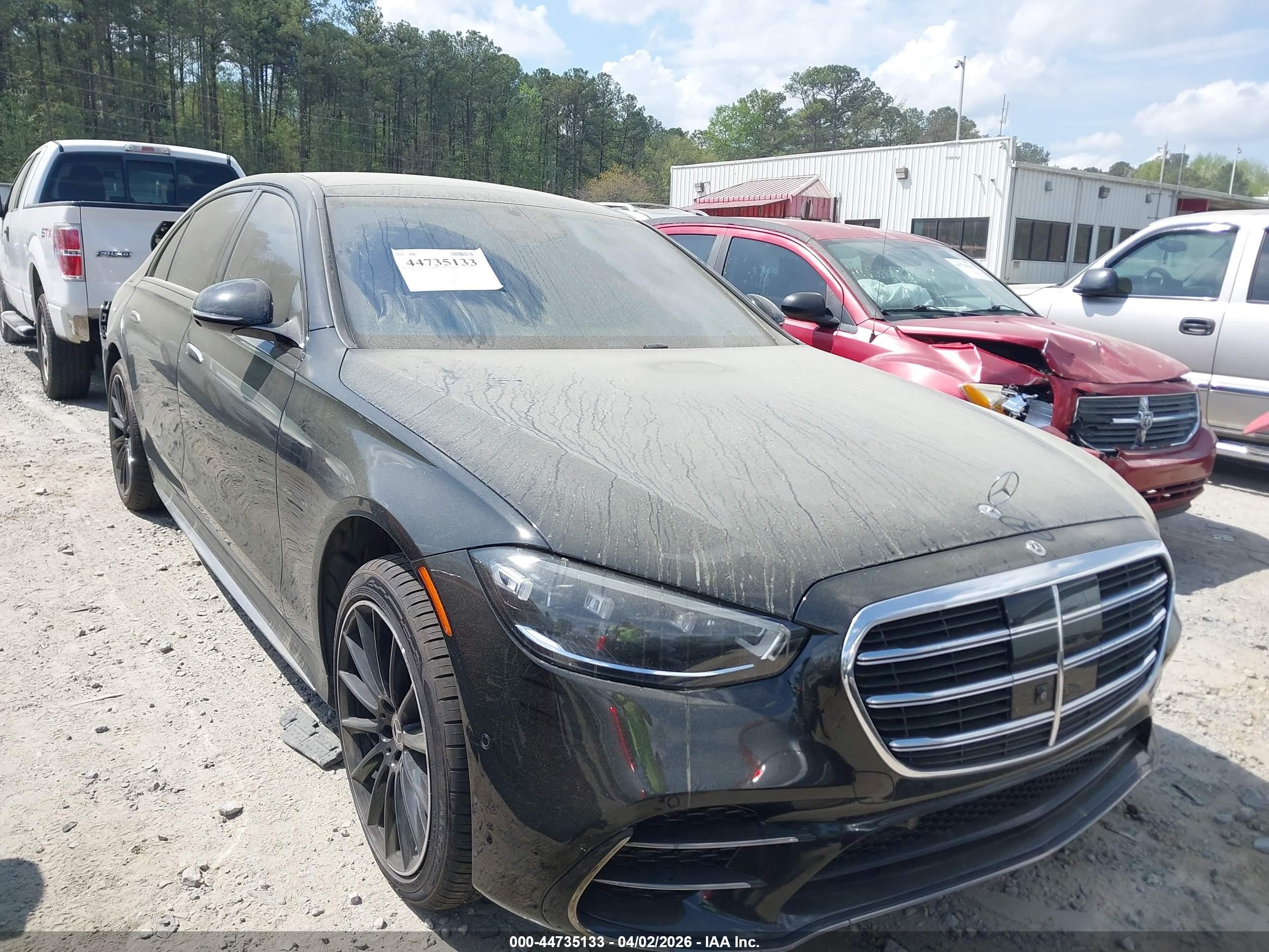2023 Mercedes-Benz S 500, VIN W1K6G6DB8PA190161 — Rear end