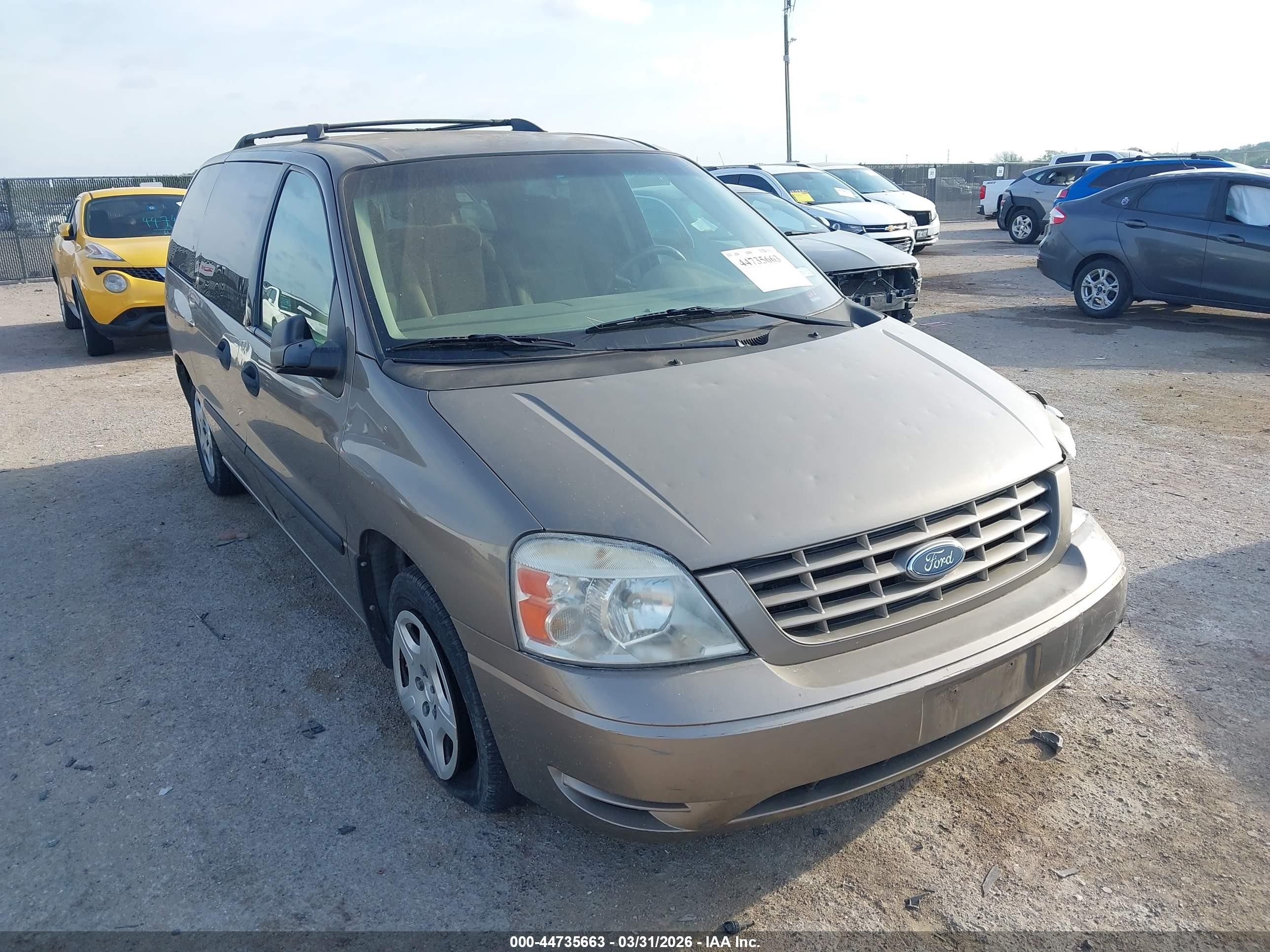 2006 Ford Freestar SE, VIN 2FMZA51696BA21548 — Front end