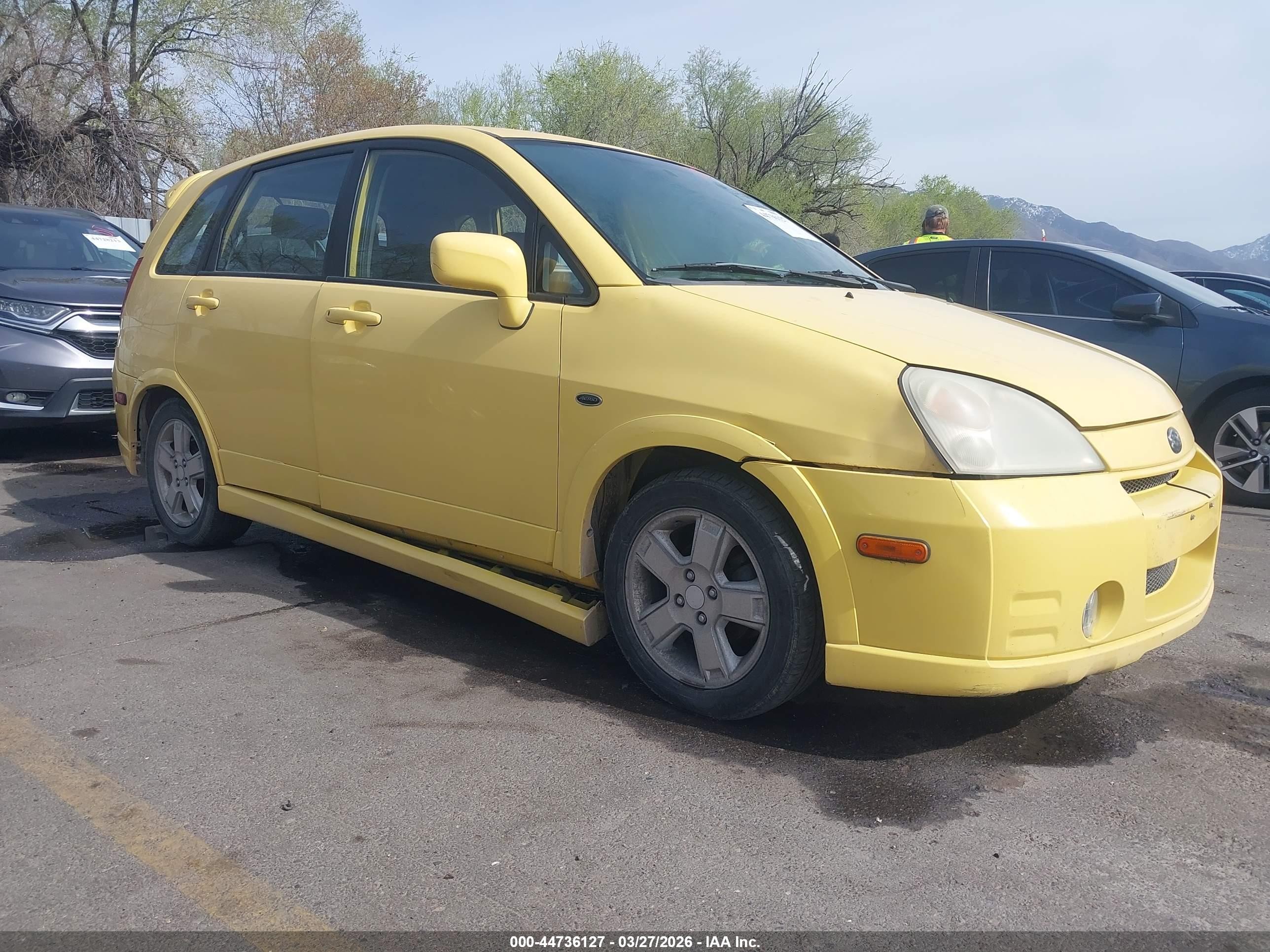 2003 Suzuki Aerio SX, VIN JS2RC41H535206308 — Бок
