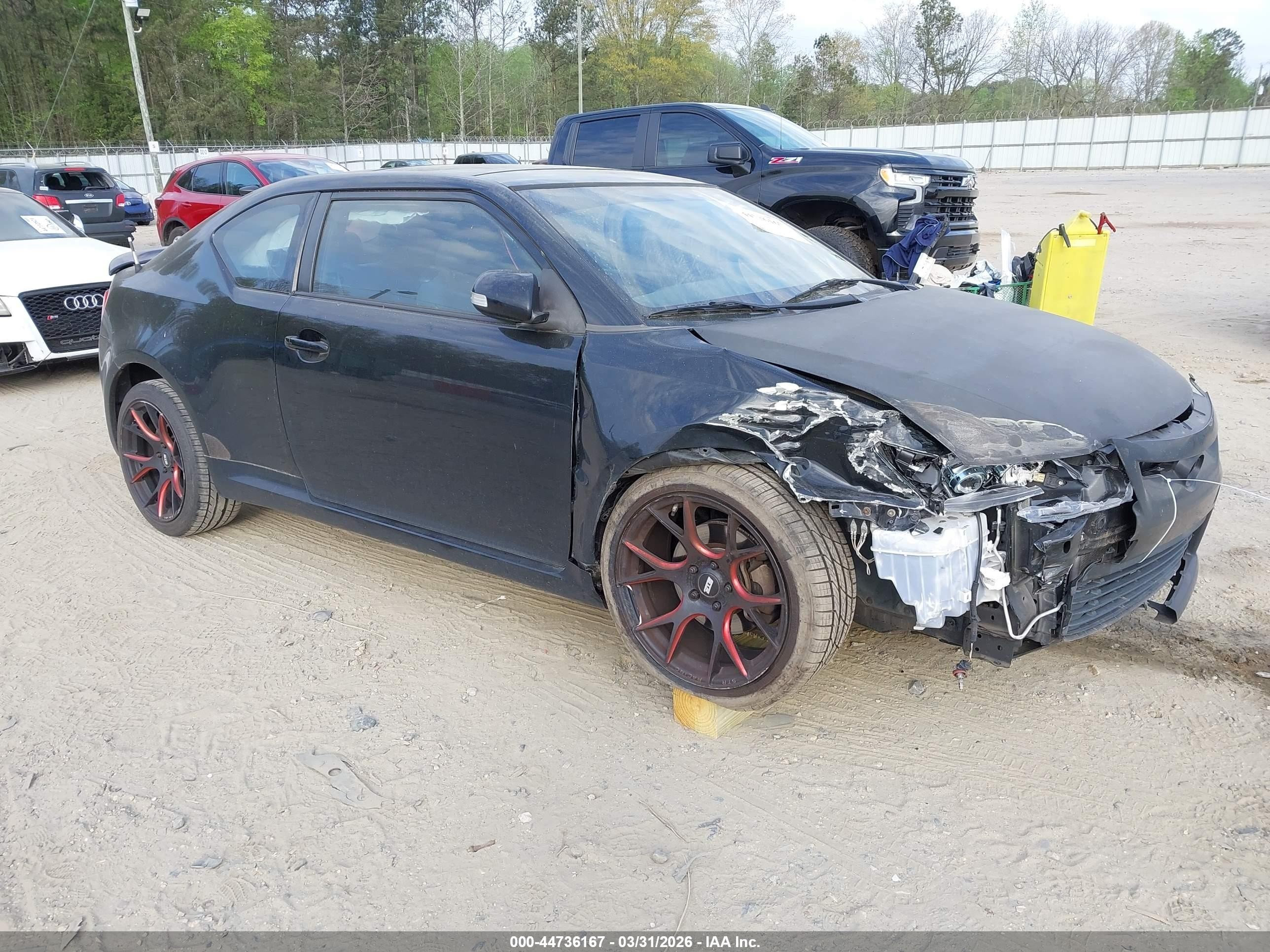 2011 Scion tC, VIN JTKJF5C74B3015202 — Front end