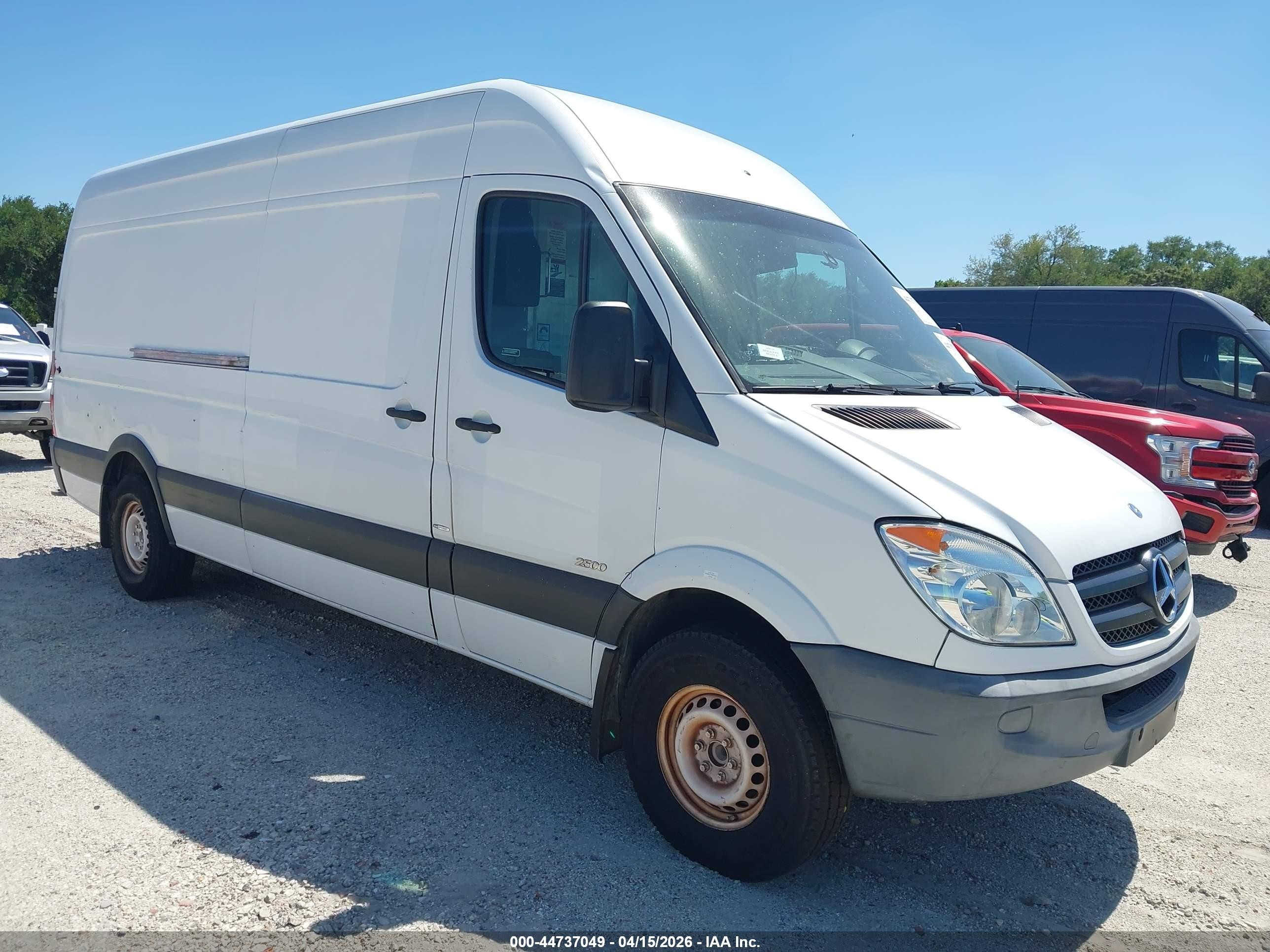 2012 Mercedes-Benz Sprinter Cargo, VIN WD3PE8CB8C5710793 — Rear end