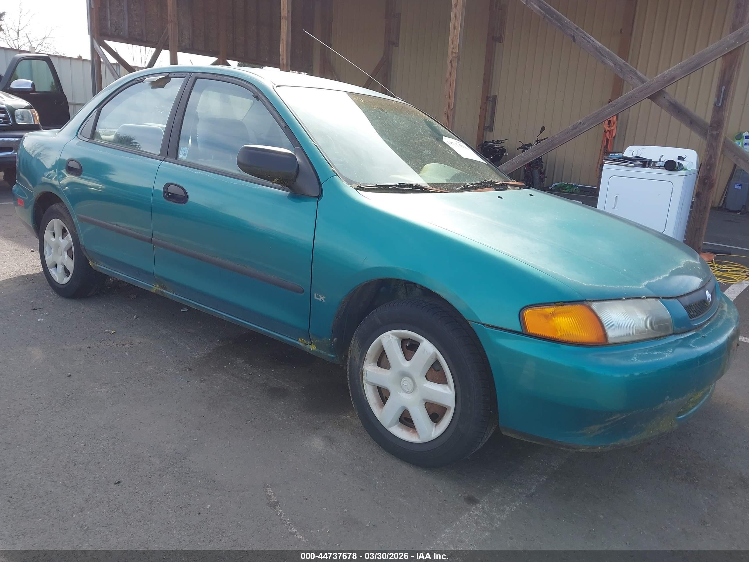1997 Mazda Protege DX, VIN JM1BC1412V0113013 — Биологическое загрязнение