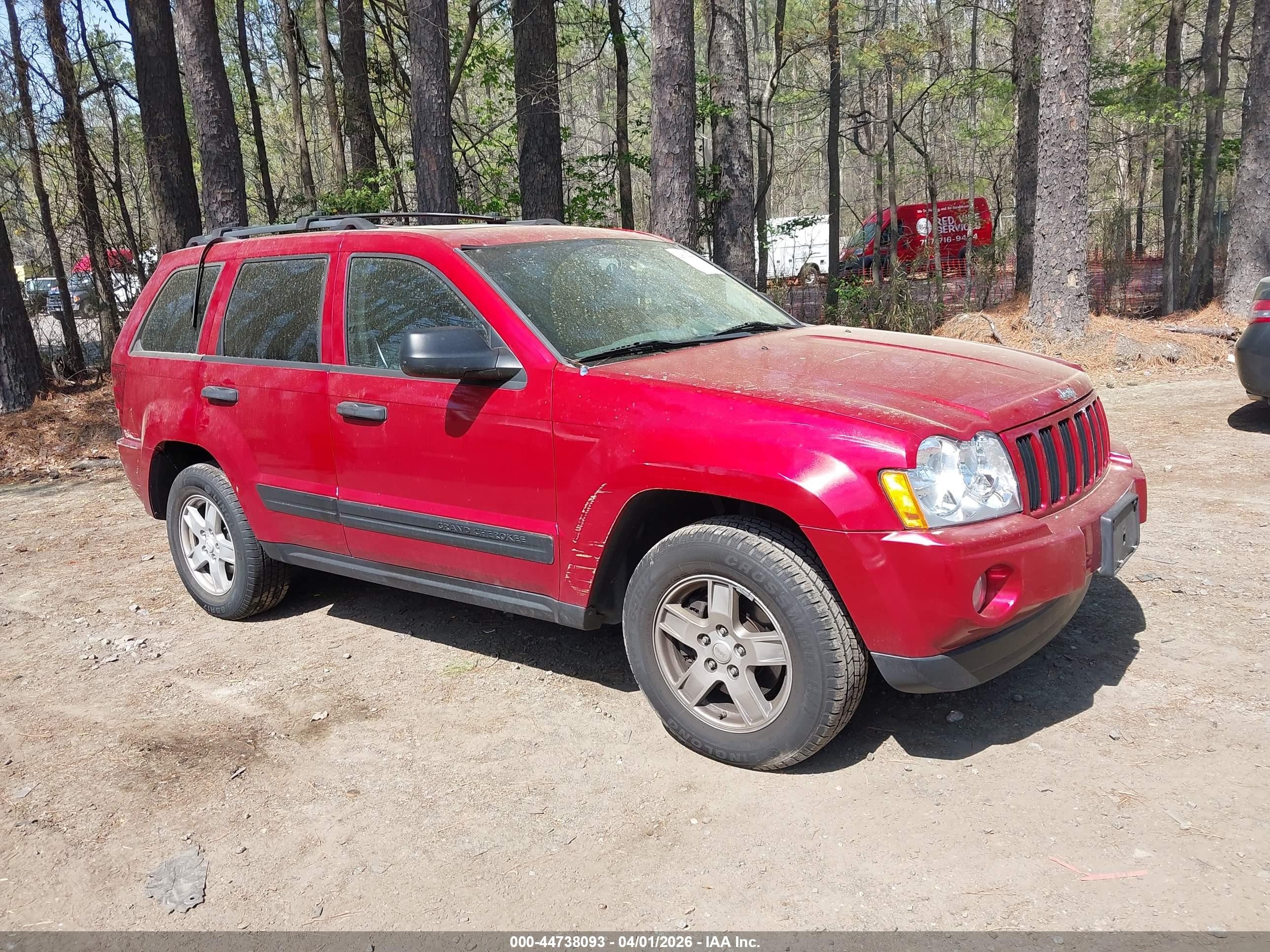 2006 Jeep Grand Cherokee Laredo, VIN 1J4HS48N86C211954 — Repossession