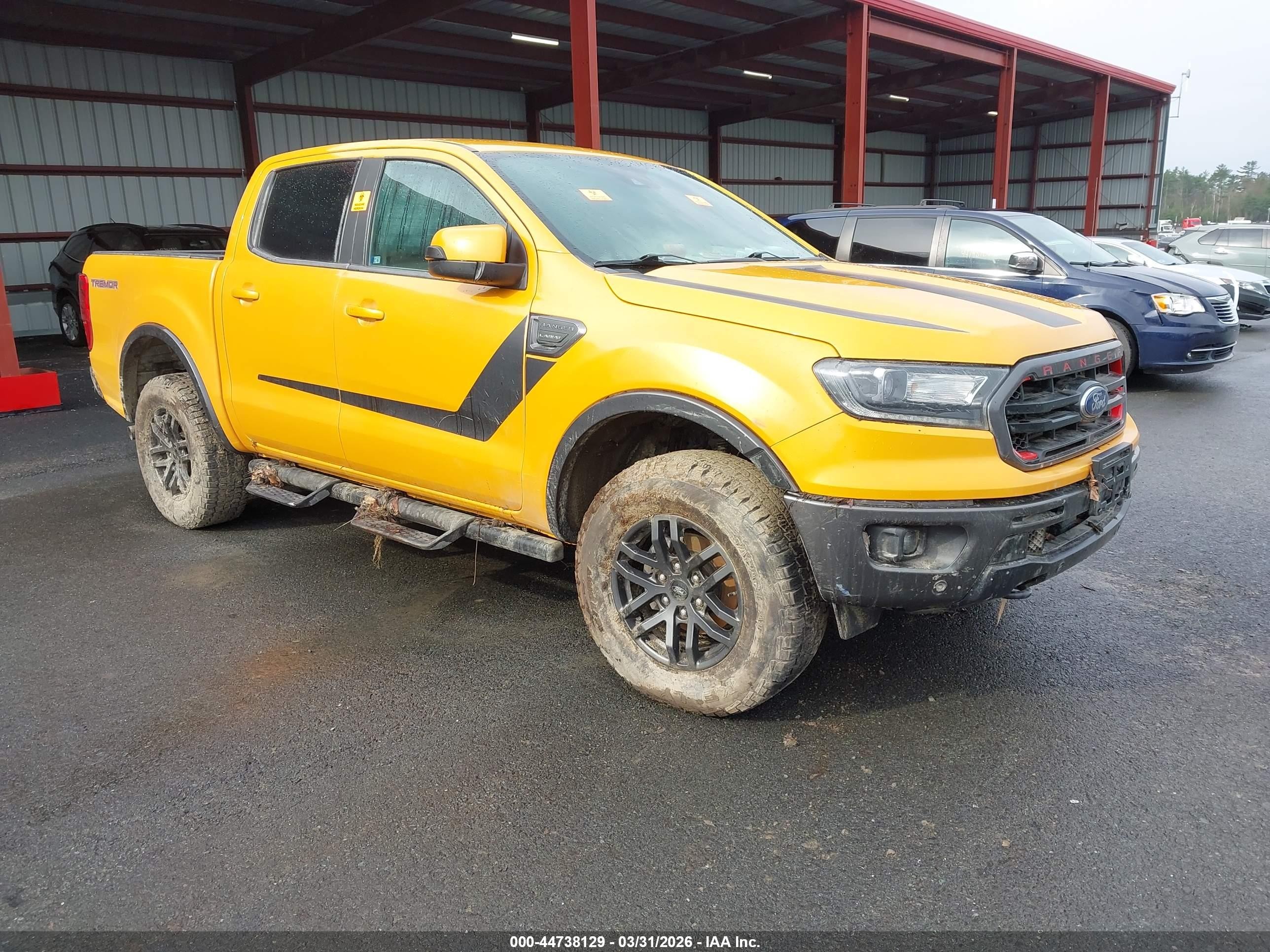 2021 Ford Ranger XL, VIN 1FTER4FHXMLD92456 — Biohazard / chemical