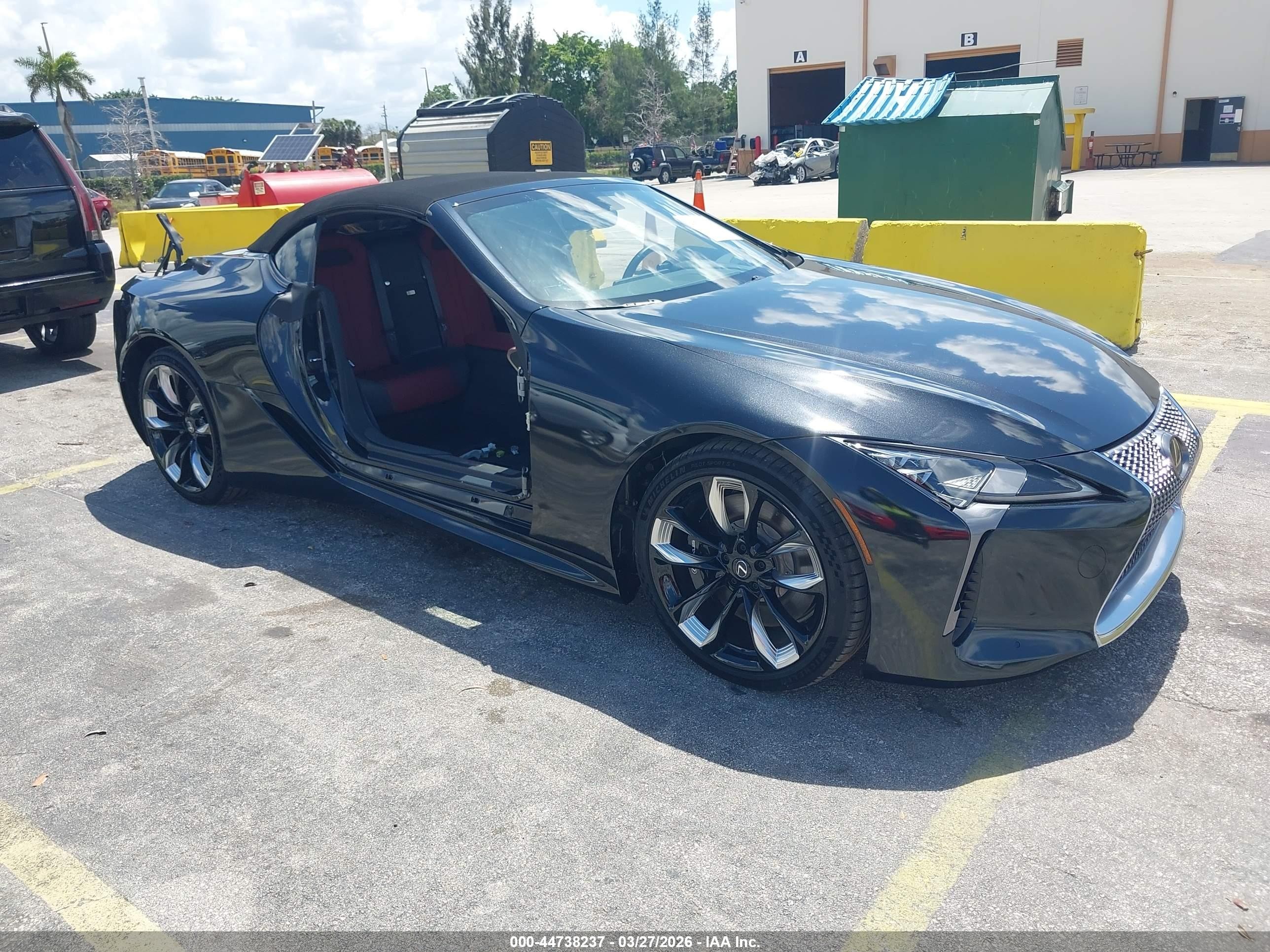 2024 Lexus LC 500h, VIN JTHMPAAY0RA108955 — Stripped