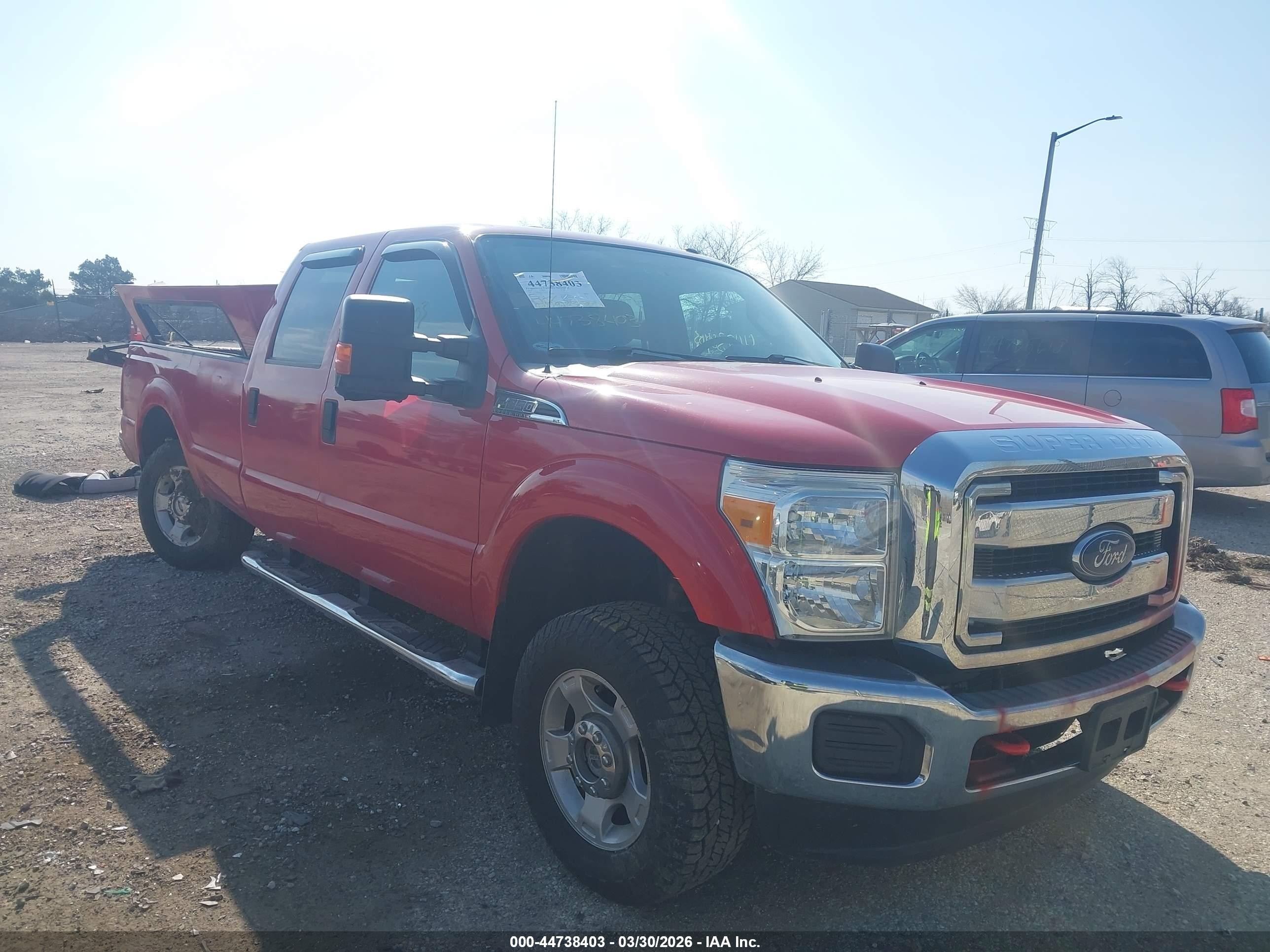 2015 Ford F-250 XLT, VIN 1FT7W2B68FEB67616 — Side
