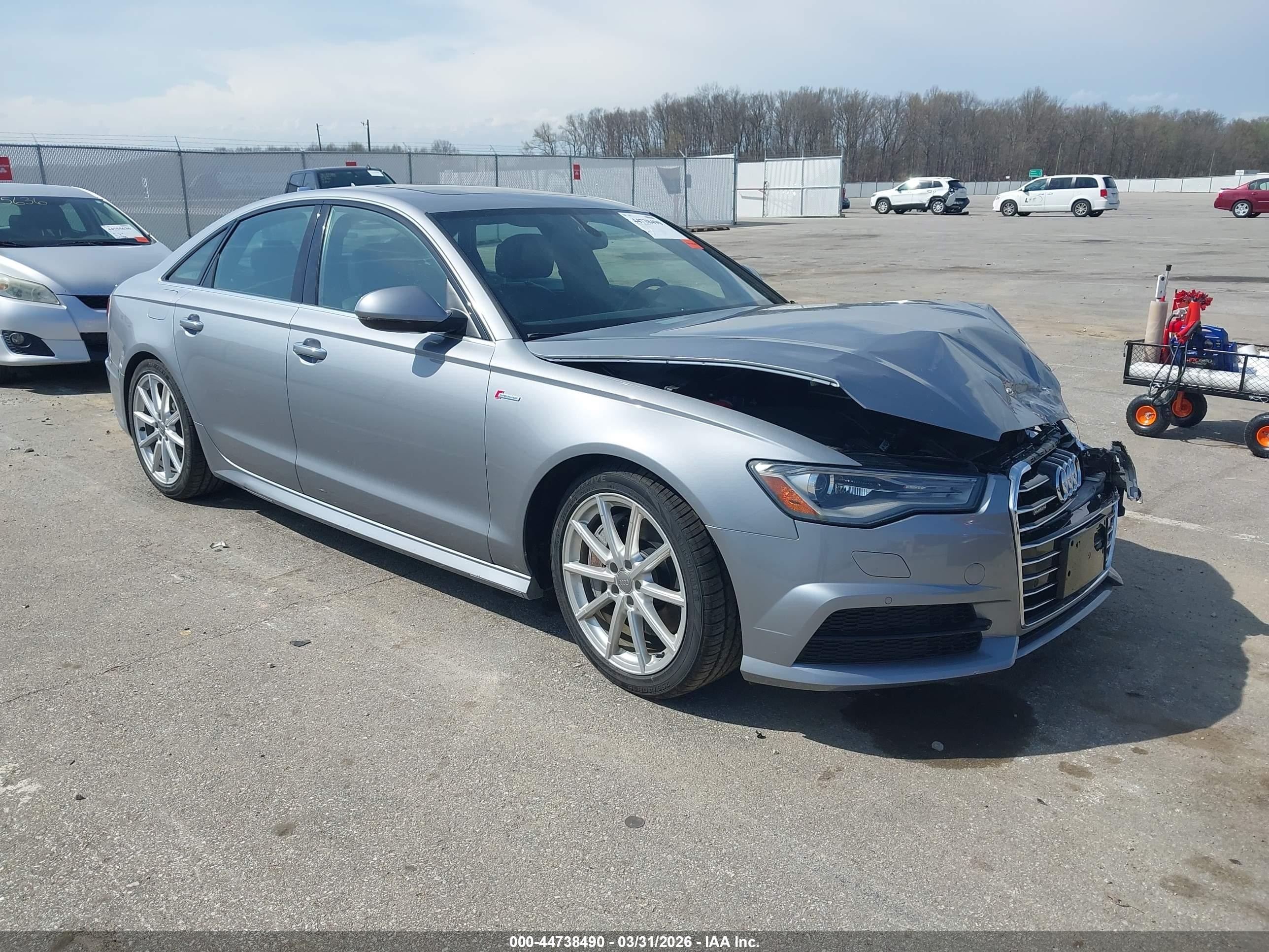 2017 Audi A6 Premium Plus, VIN WAUF2AFCXHN120881 — Front end