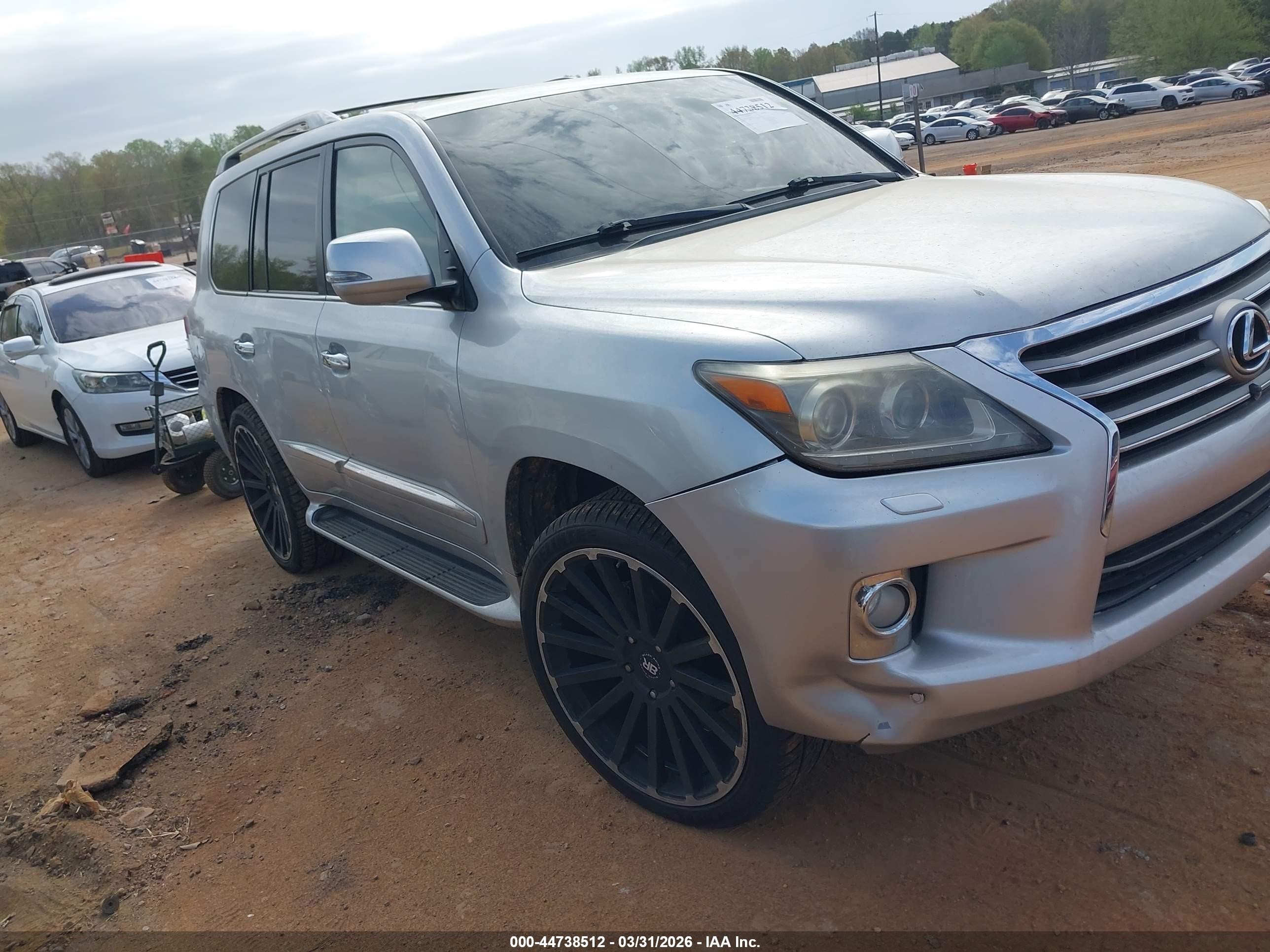 2013 Lexus LX 570, VIN JTJHY7AX5D4097921 — Repossession